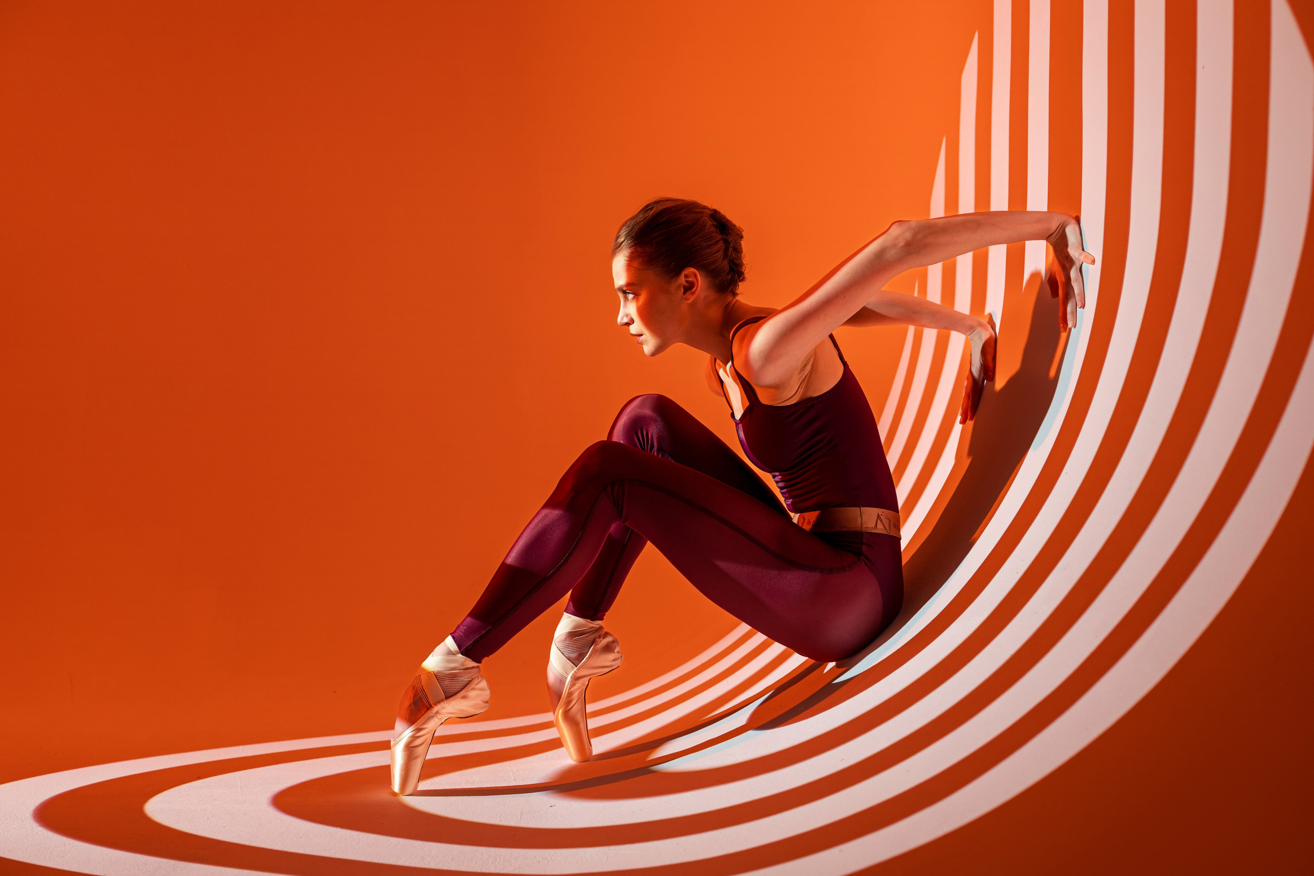 Балетная съёмка на белой циклораме и фонах. Балетный фотограф Алина Ханько — Душа Балета