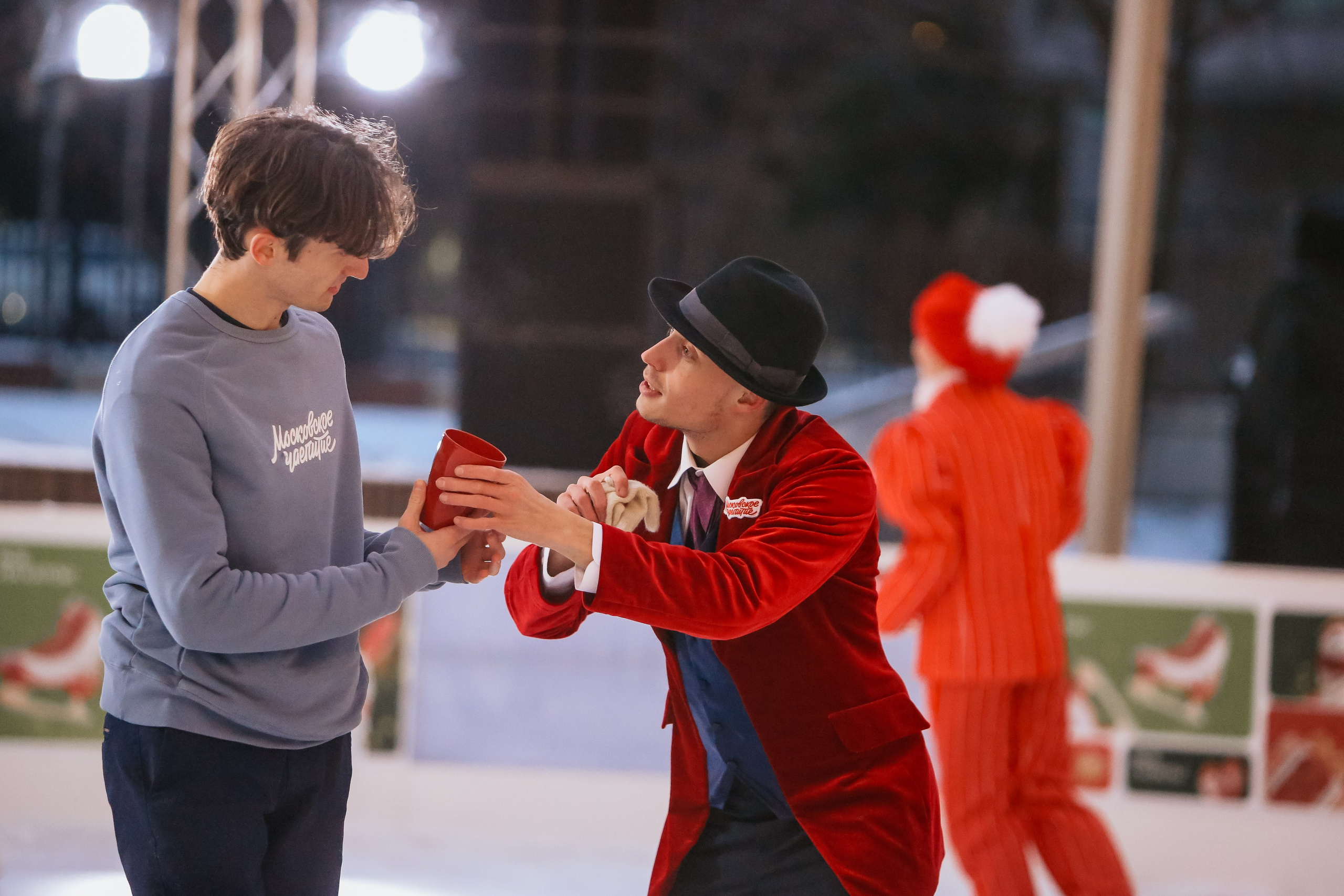 Ледовое шоу Сити каток Московское Чаепитие. Фотограф и видеограф Анна Домашенко