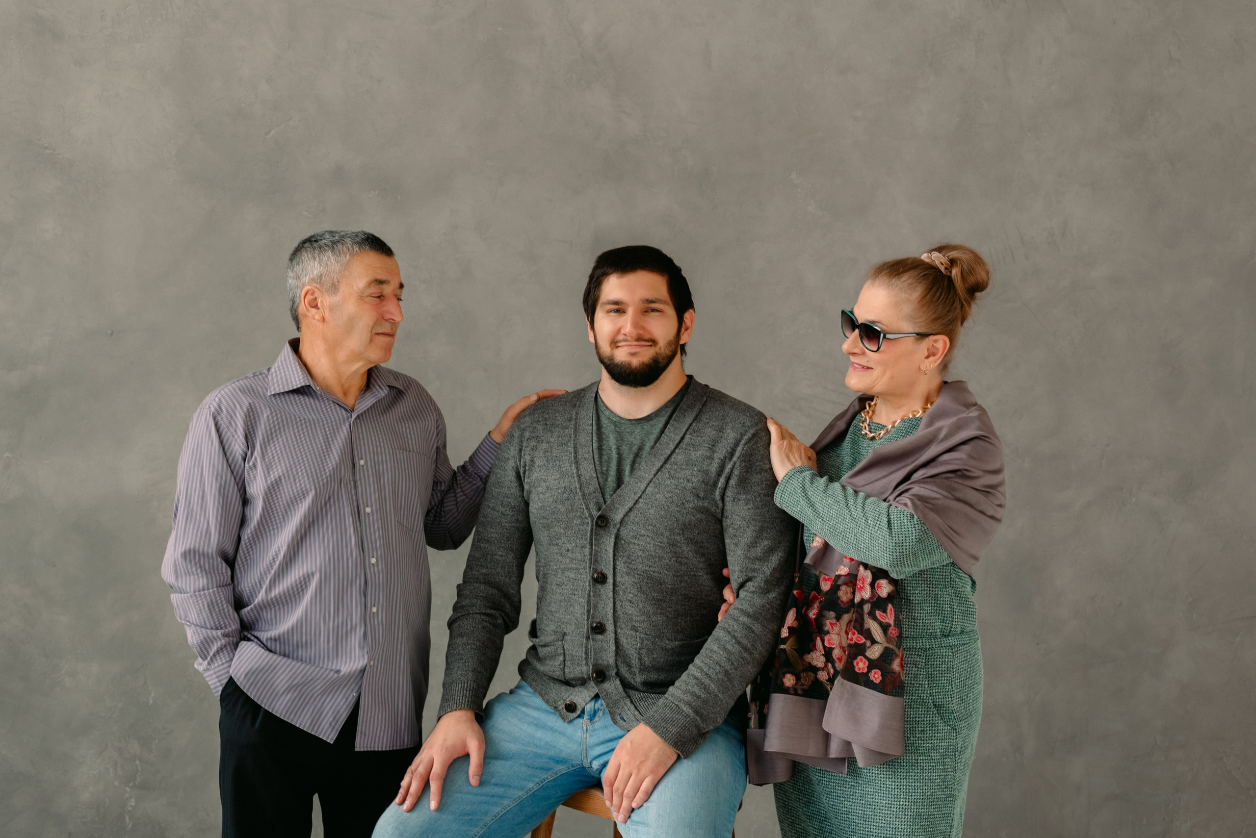 Фотосессия большой семьи. Фотограф Юлия Кондратьева