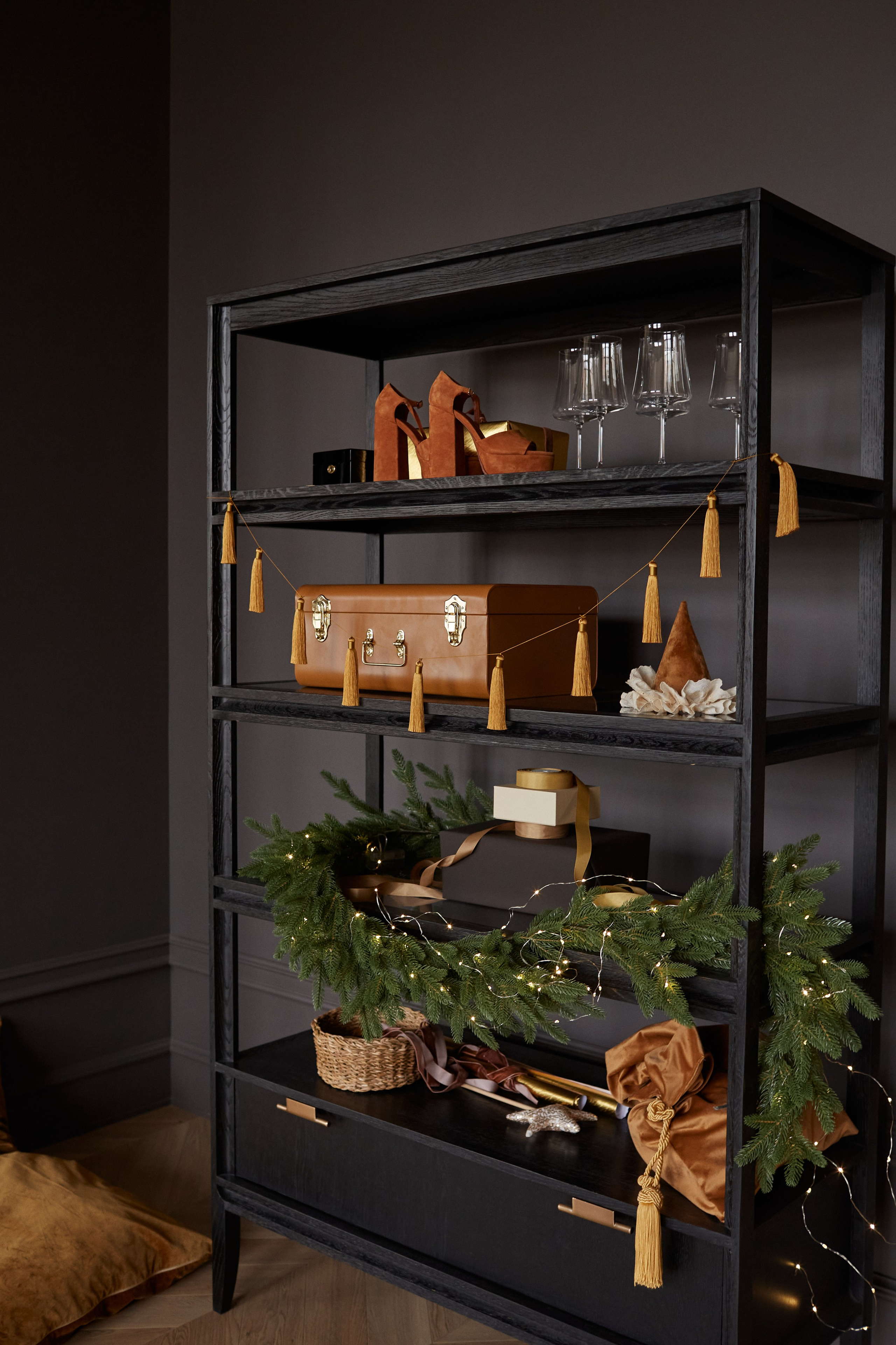 Новогодний интерьер фотостудии «Париж», город Краснодар. Семейный и детский фотограф в Краснодаре Анна Трашкова