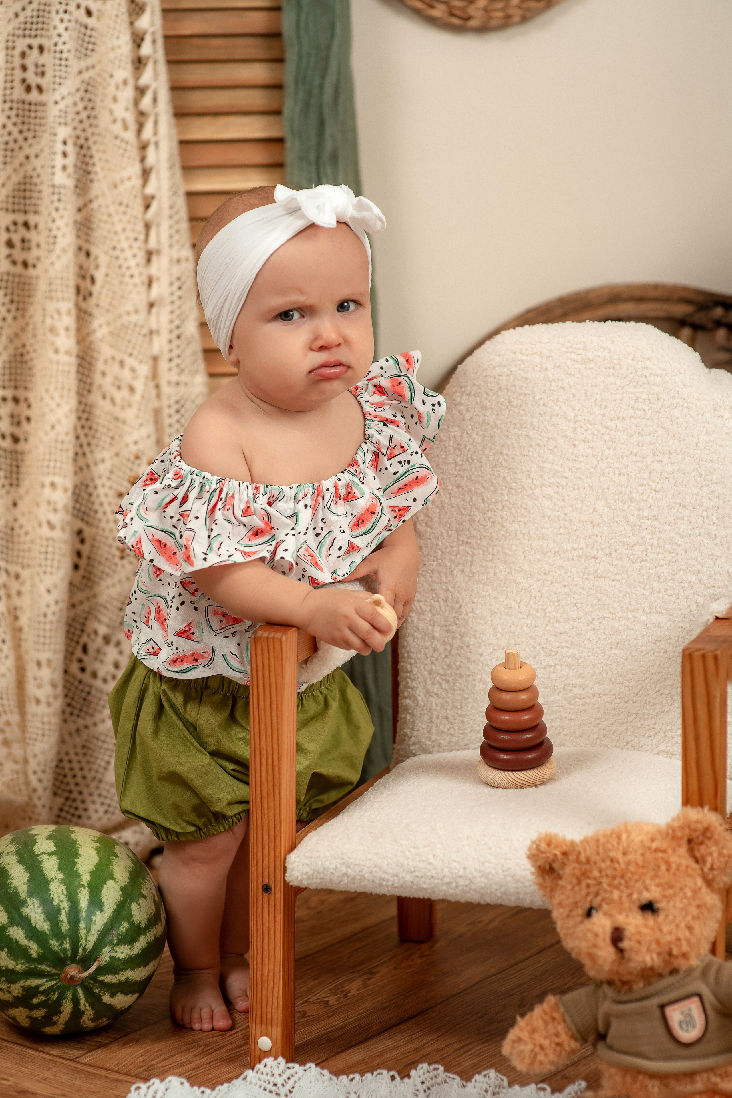 Арбузная фотосессия с Лизой и Софией. Семейный и детский фотограф Наталья Горда