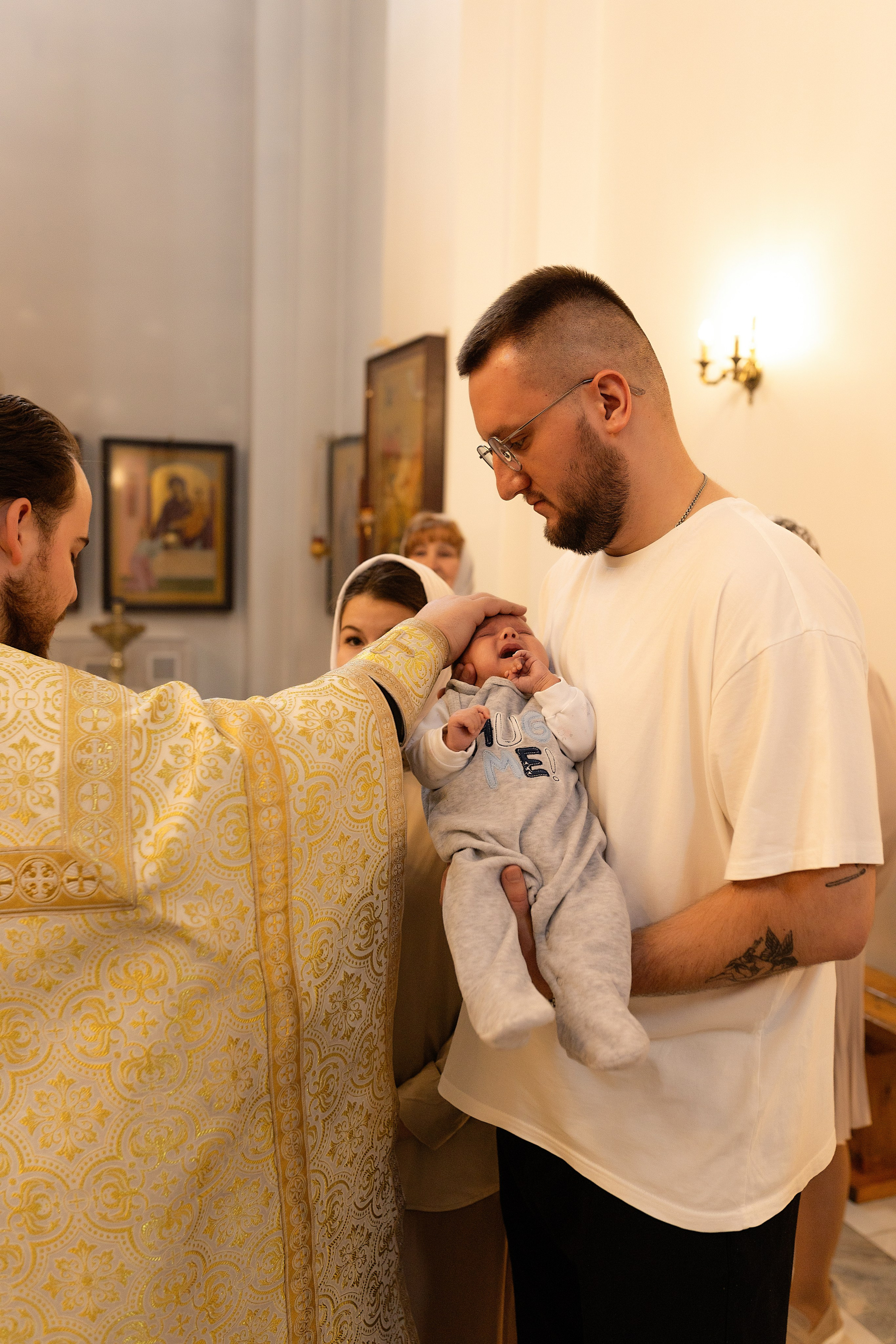 Таинство крещения Алисы. Фотограф в Железнодорожном и Балашихе