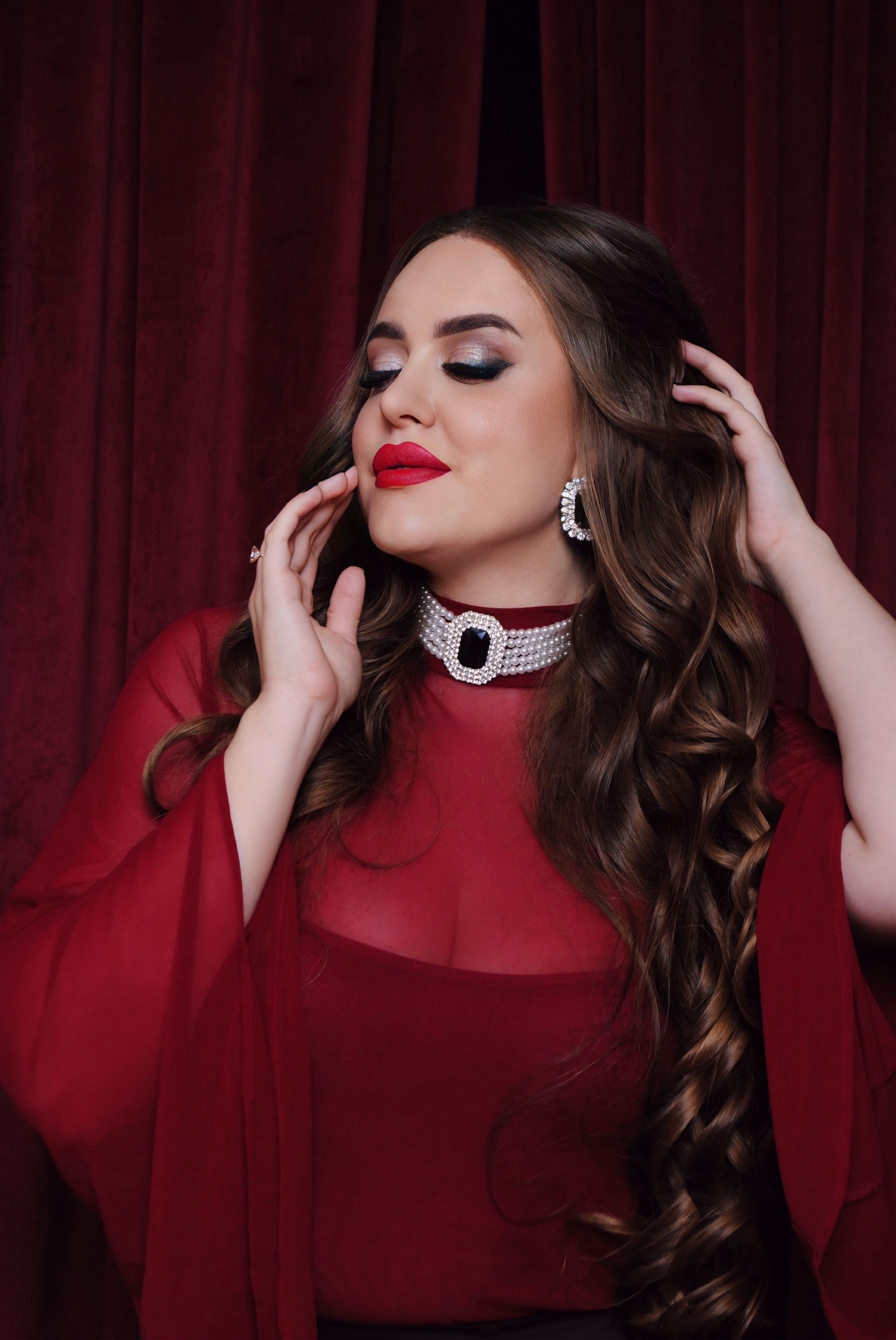 Настя и семья. Фотограф Мария Мусаелян