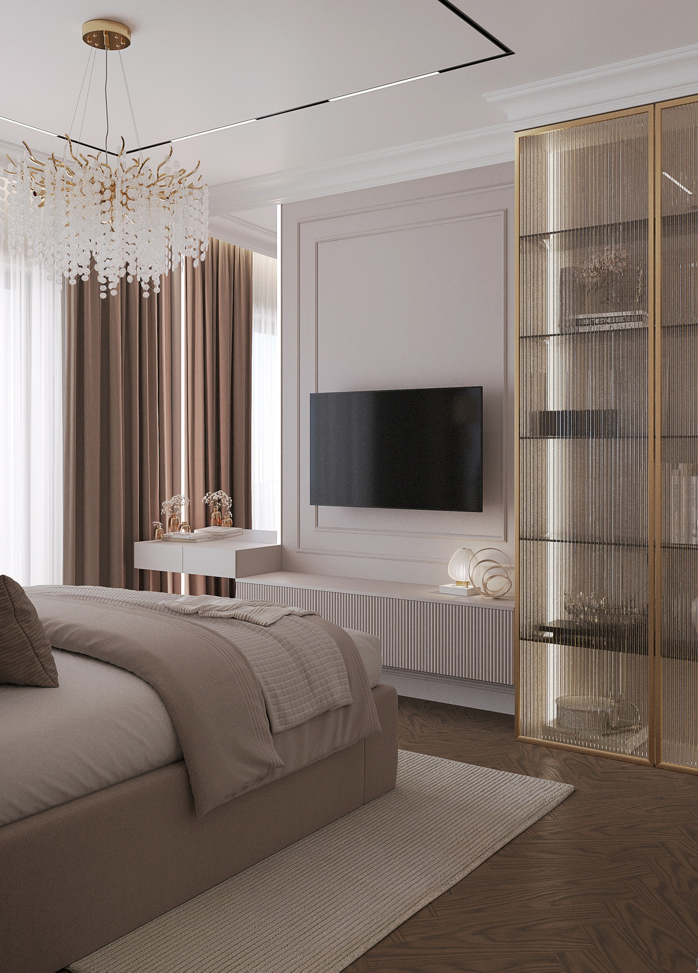 Проект ЖК City Bay Москва. Студия дизайна интерьера Лактионовой Елены