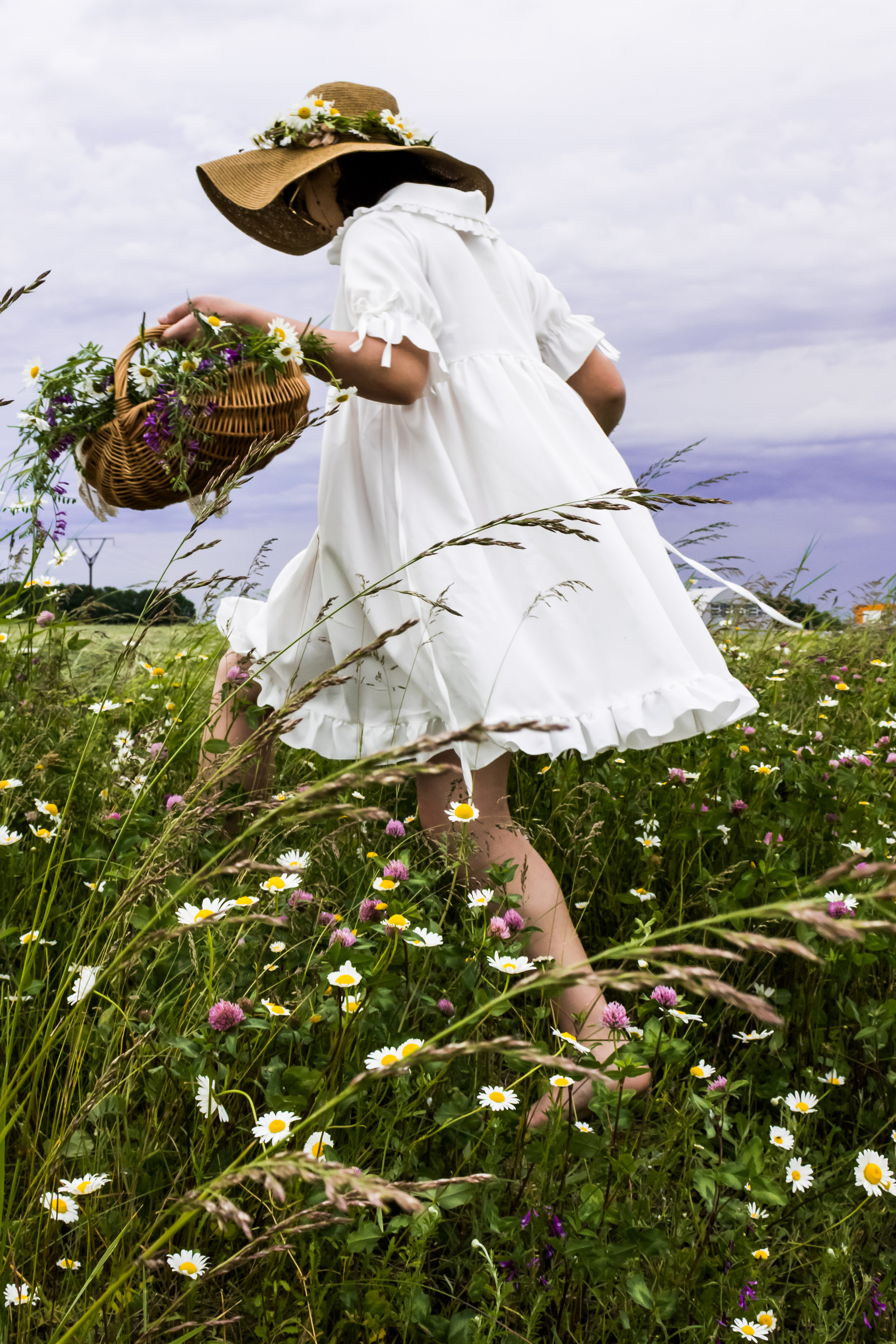 Ромашки. Фотограф детский и семейный Роза Юрченко в Геленджике, Краснодаре