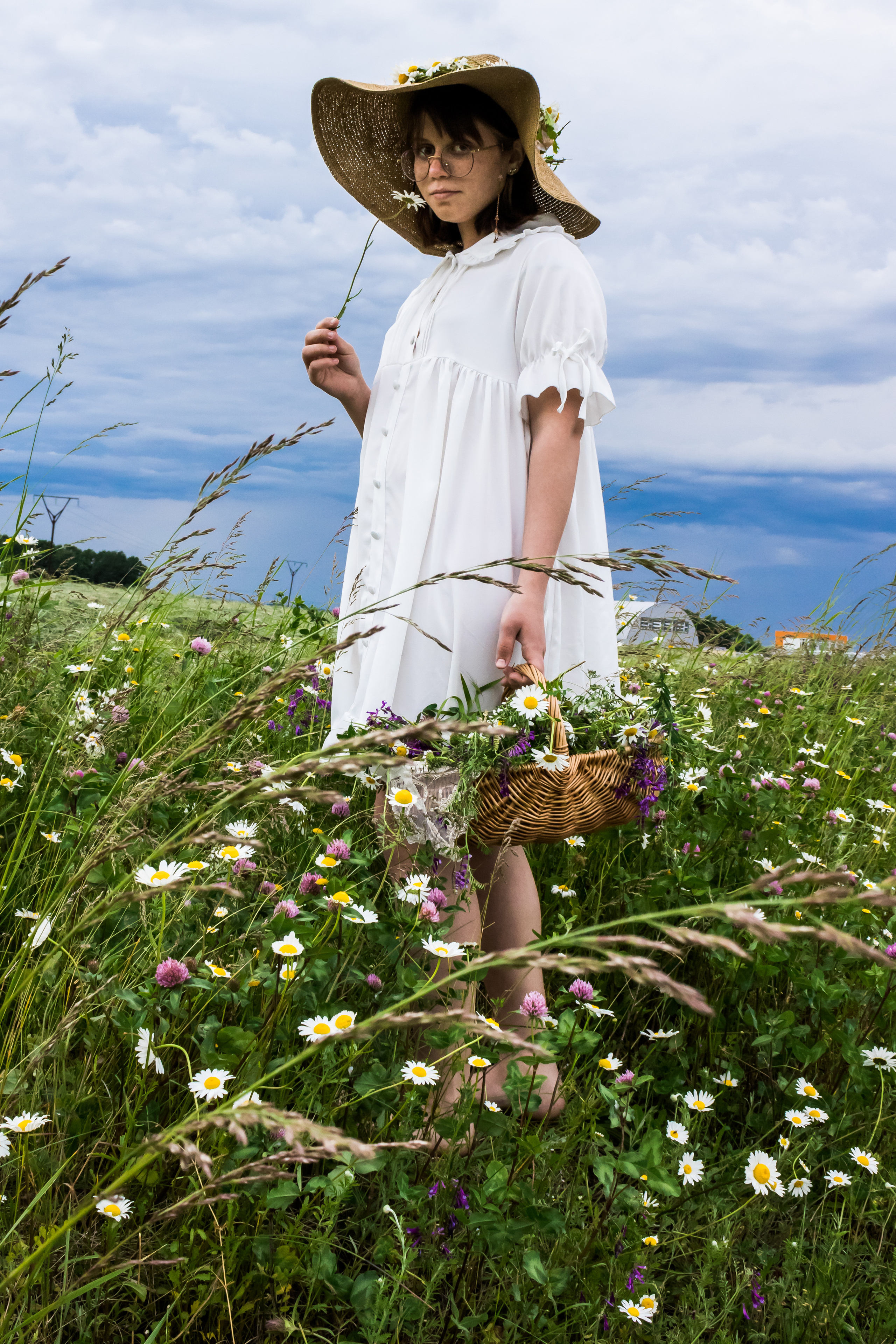 Ромашки. Фотограф детский и семейный Роза Юрченко в Геленджике, Краснодаре