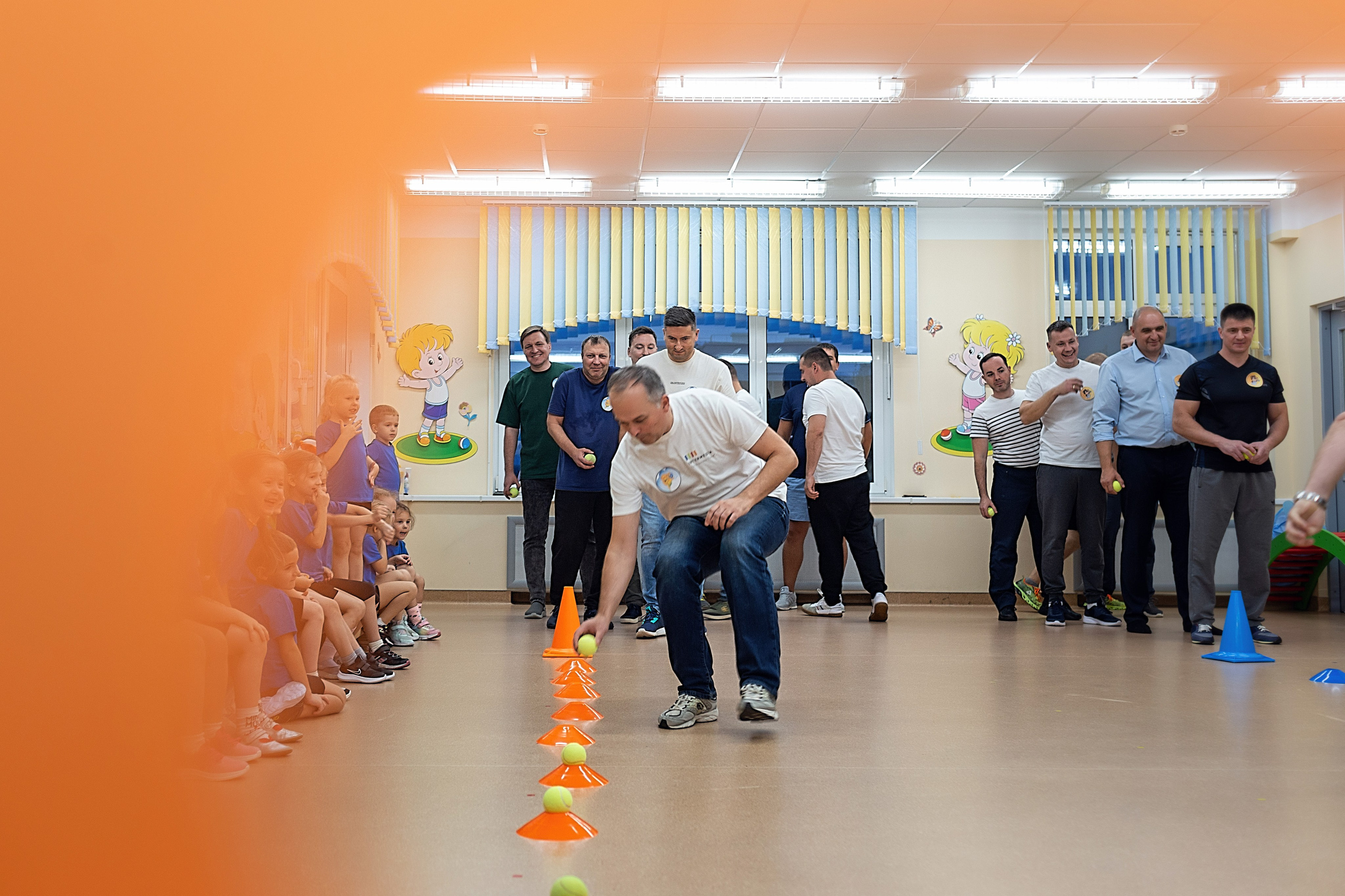 День пап в детском саду_2024. Семейный фотограф в Санкт-Петербурге