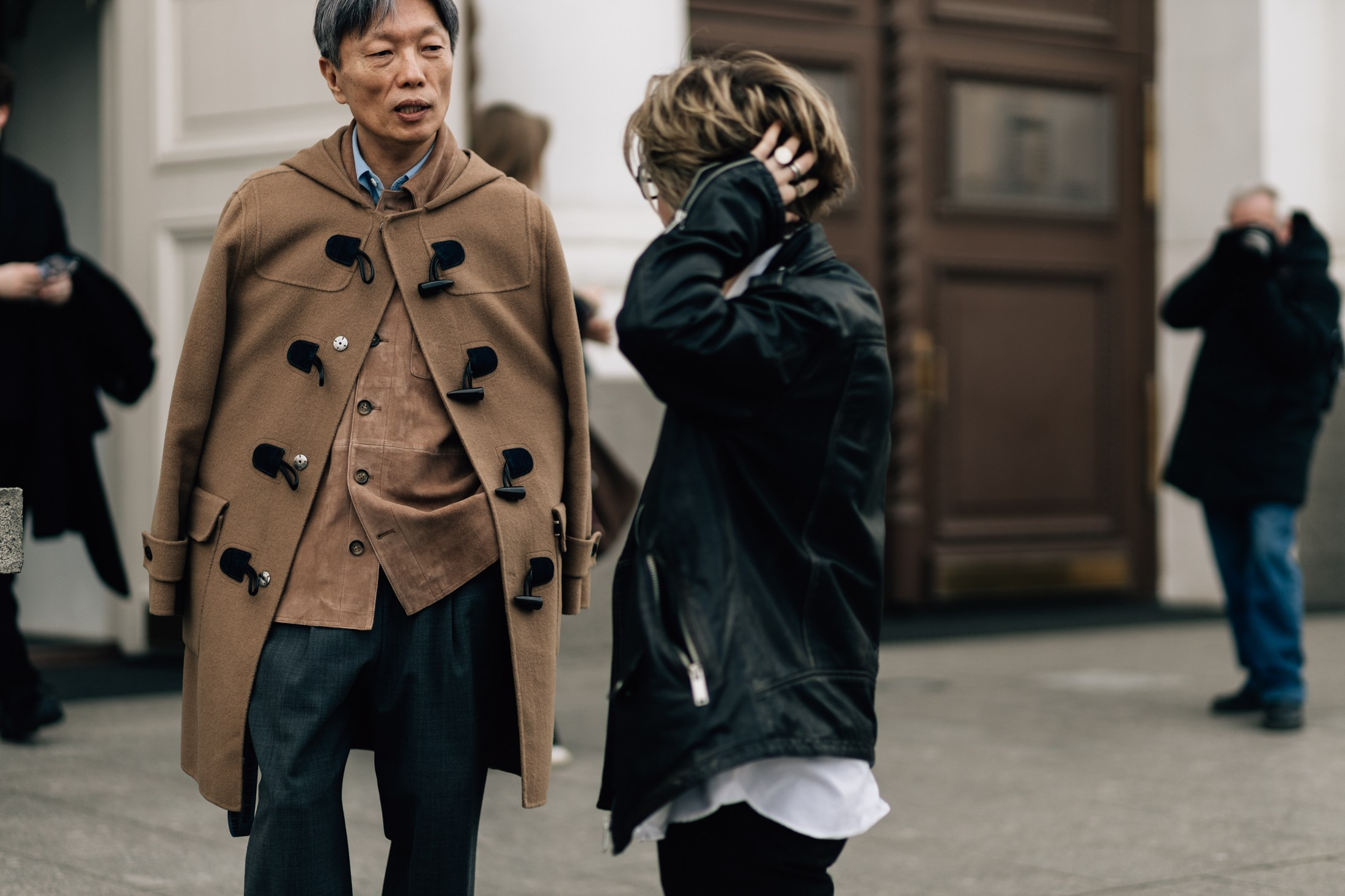 Moscow Fashion Week Streetstyle Day 3. Shami Pezhonov Photography