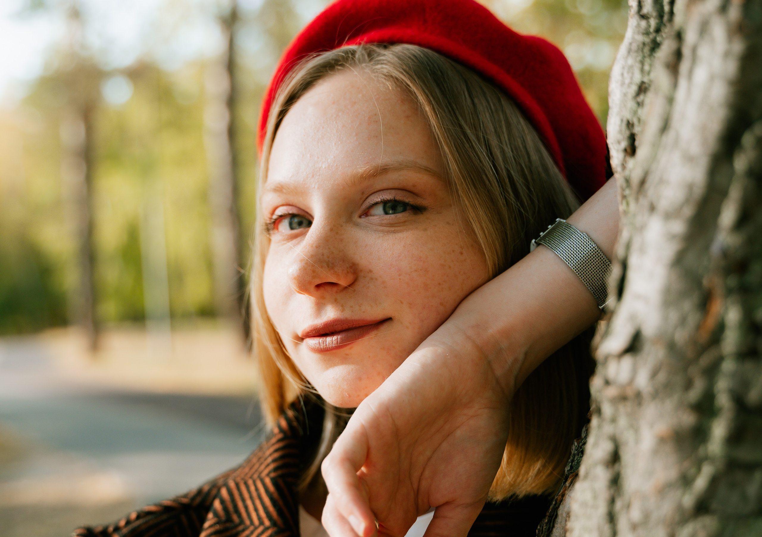 Наташа, осенний воздух и солнце. Фотограф Казань