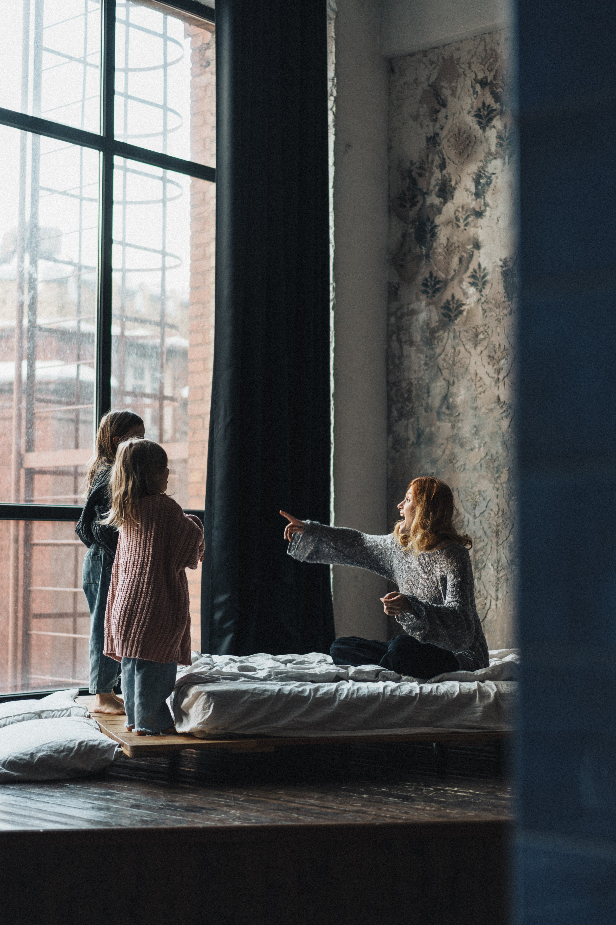 Наташа и девочки в проекте «Хочу как мама». Семейный и детский фотограф и видеограф в Москве, Серпухове и Тарусе Валерия Сорокина