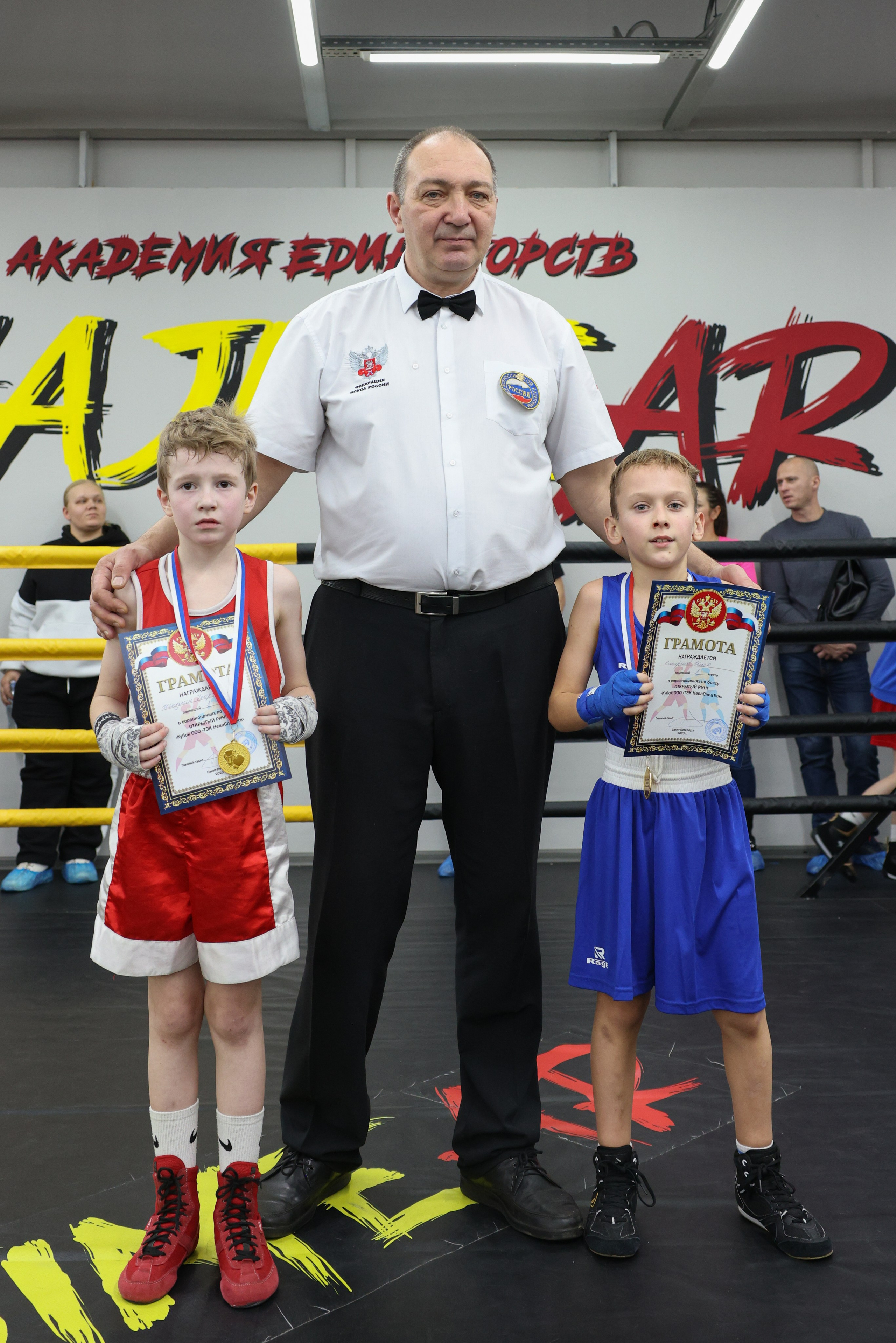 Открытый ринг «кубок ООО «ТЭК НеваСпецТяж». Фотограф Александр Заломаев