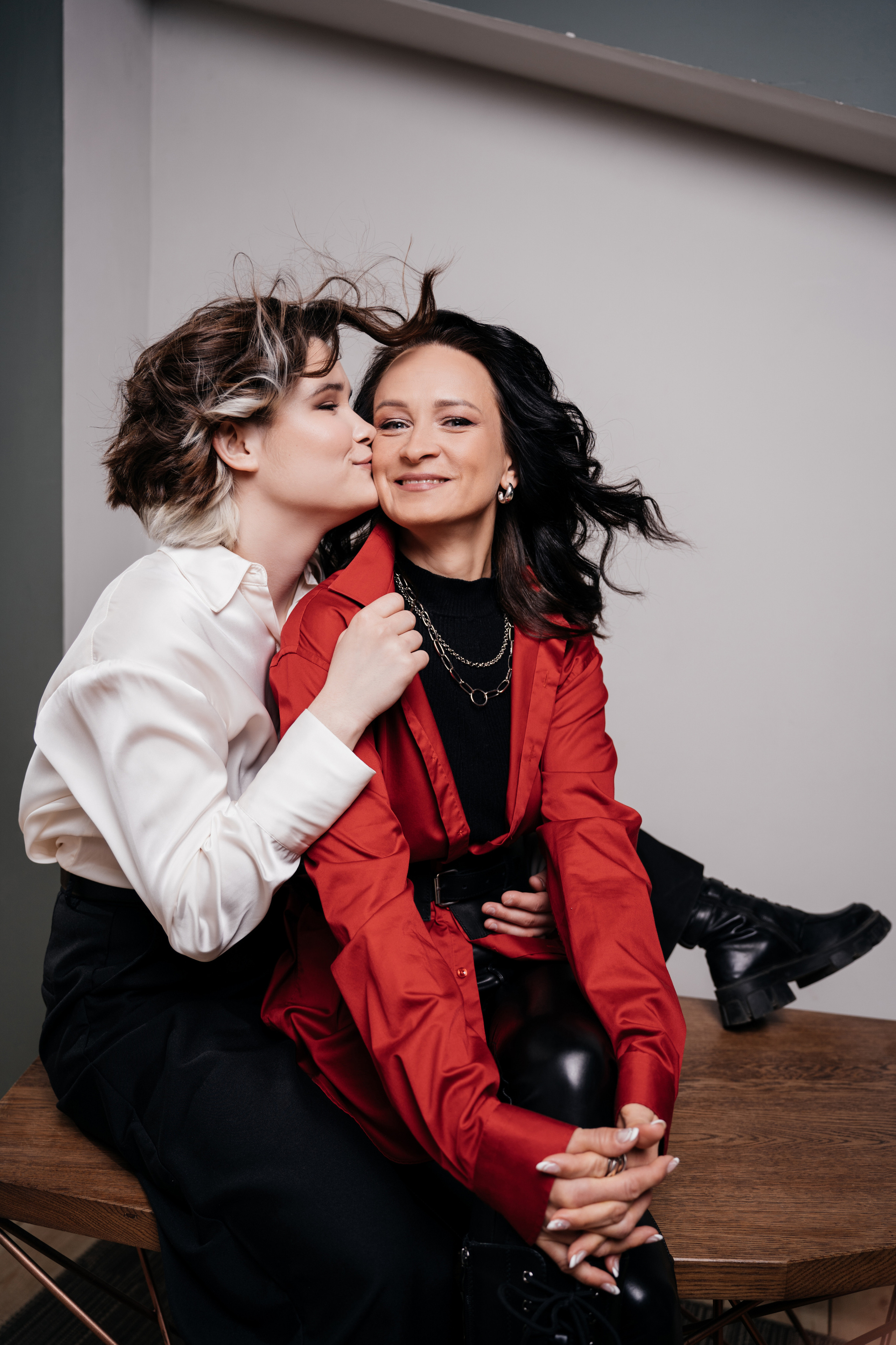 С мамочкой / студийная. Свадебный фотограф Москва Александра Аверкова