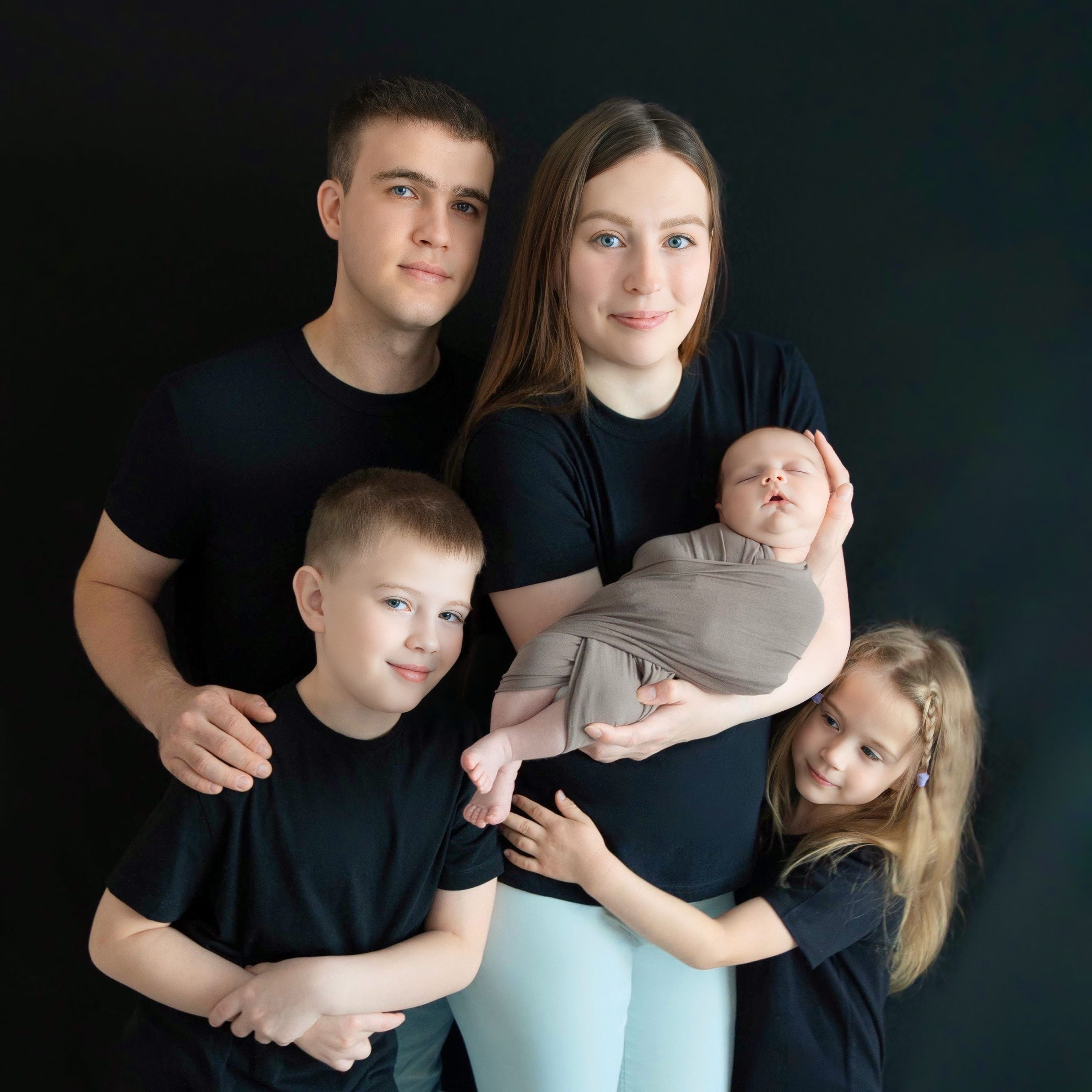 Семейные фотографии. Фотограф новорожденных в Екатеринбурге Екатерина Алексюк