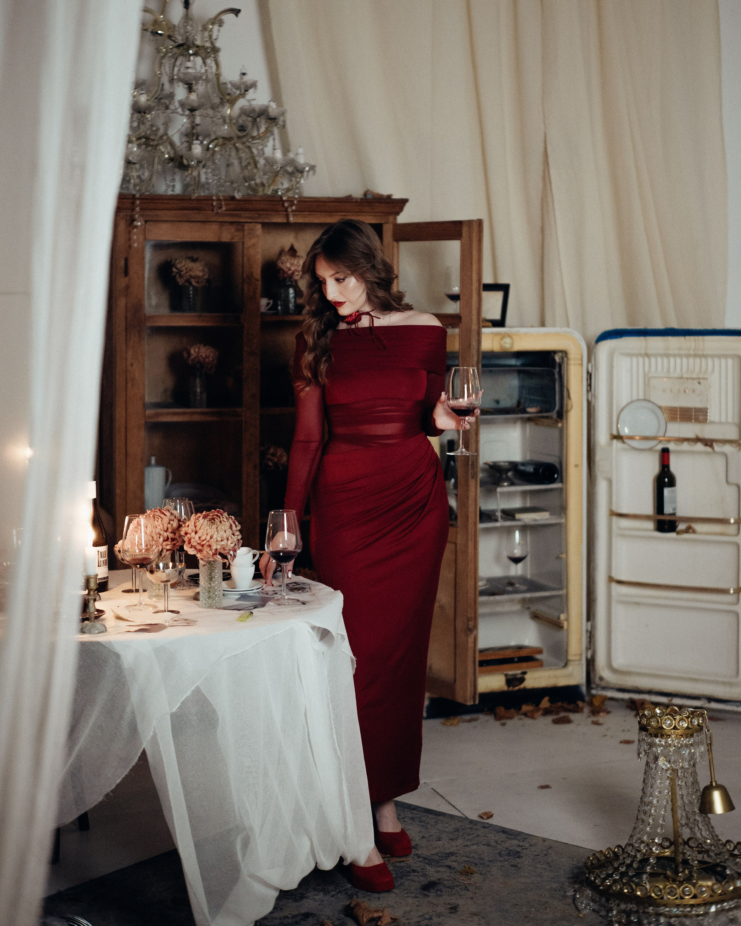 Фотосессия в студии МОХ