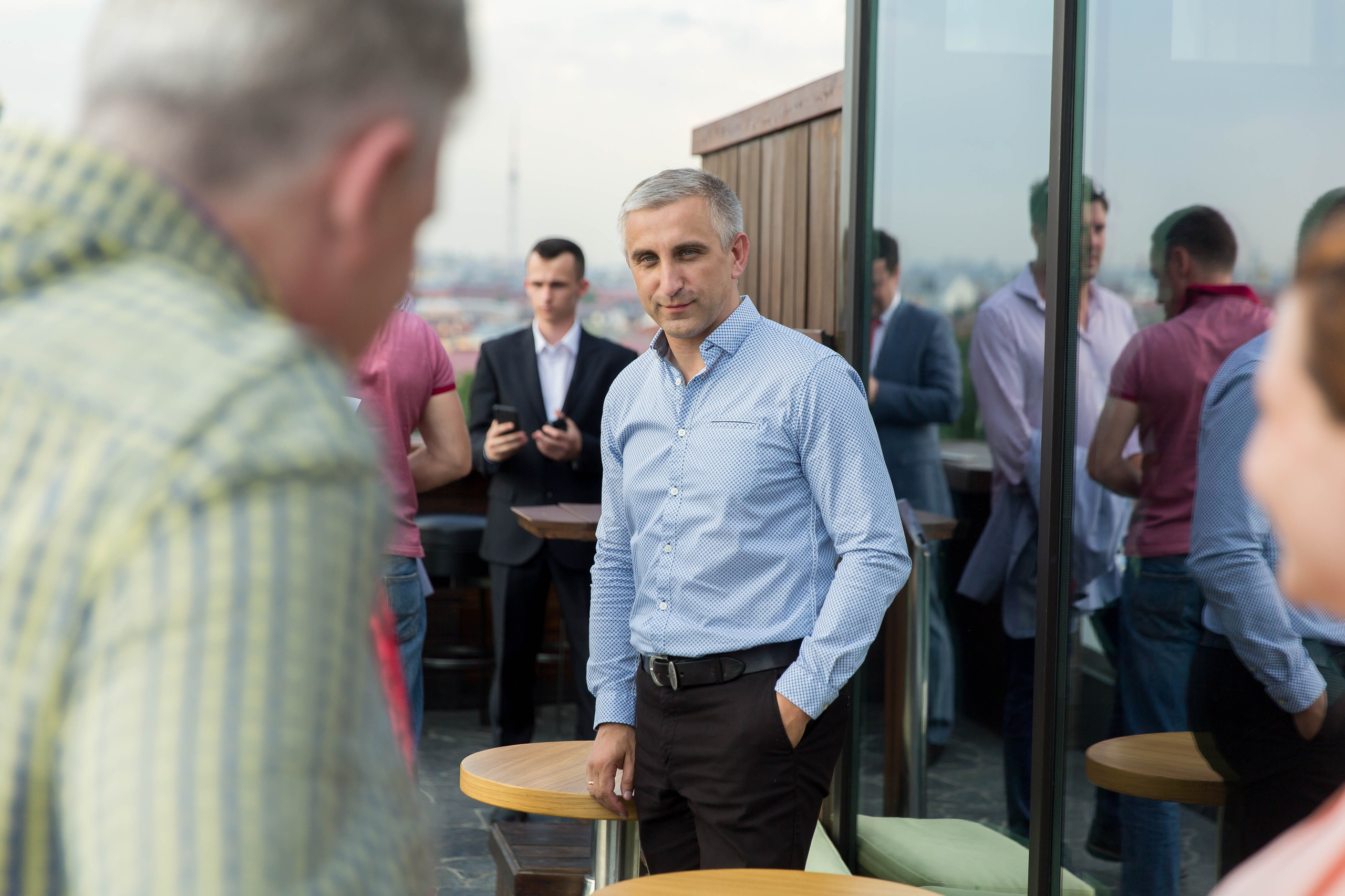 «Клуб Лидеров». Снимаю съемки