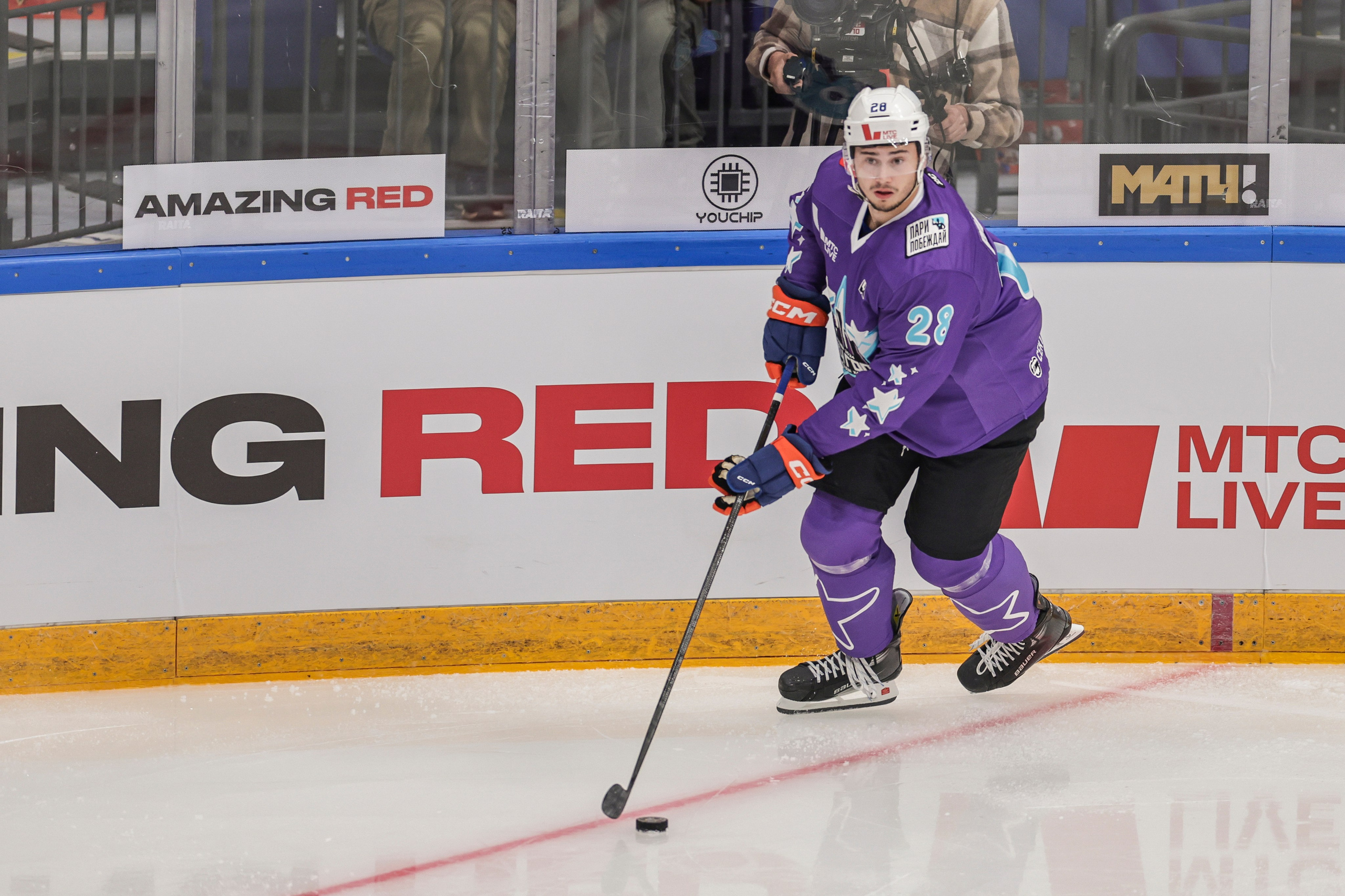 Матч года 2024: Игроки НХЛ против Игроков КХЛ. Спортивный репортажный фотограф Казань Нафис Сиразетдинов