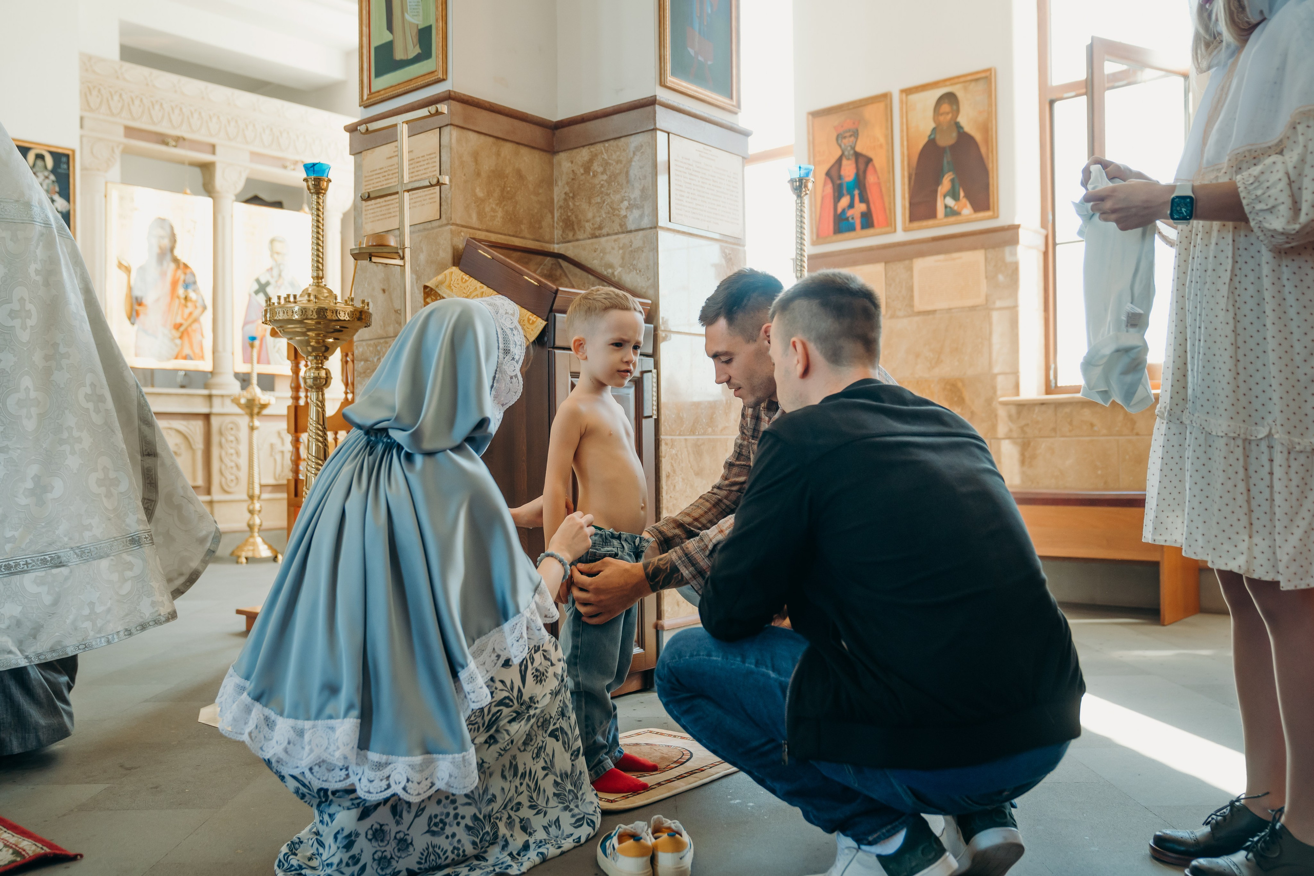 Крещение. Контентный и свадебный фотограф в Краснодаре и Сочи Елена Плотникова