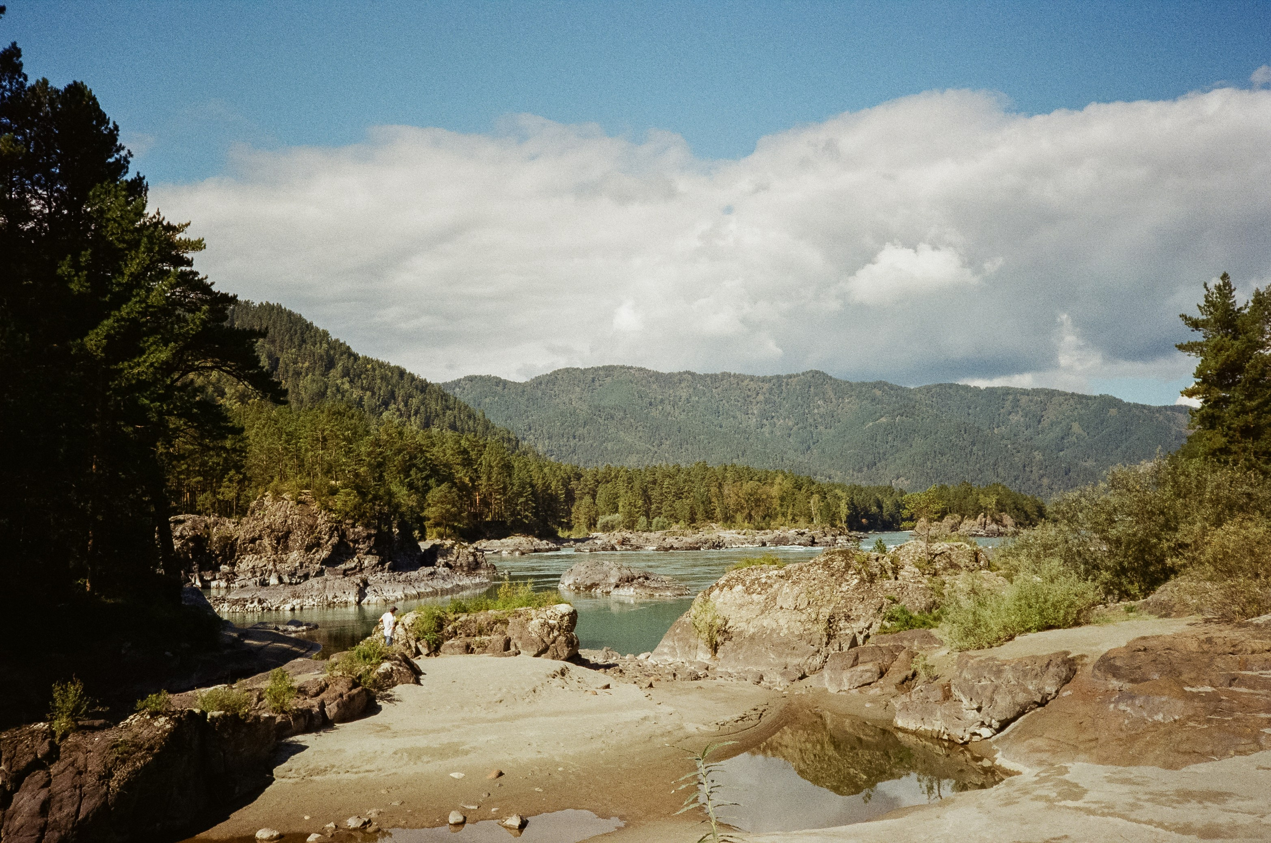 Кедровый остров. Бирюзовая Катунь. Фотограф-документалист Мария Осокина