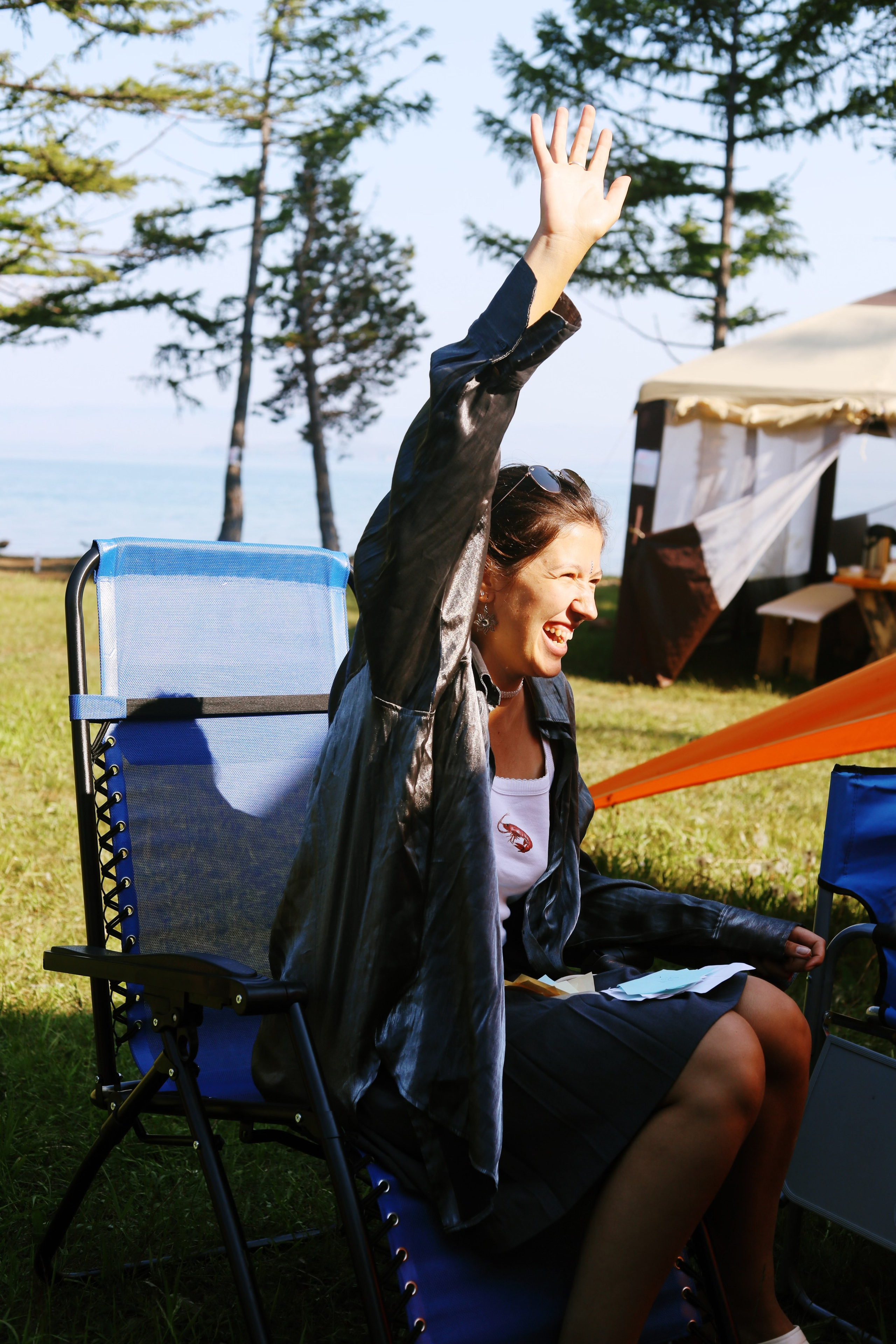 Лето 2024 / палатки. 1642 — первый лагерь для взрослых на Байкале