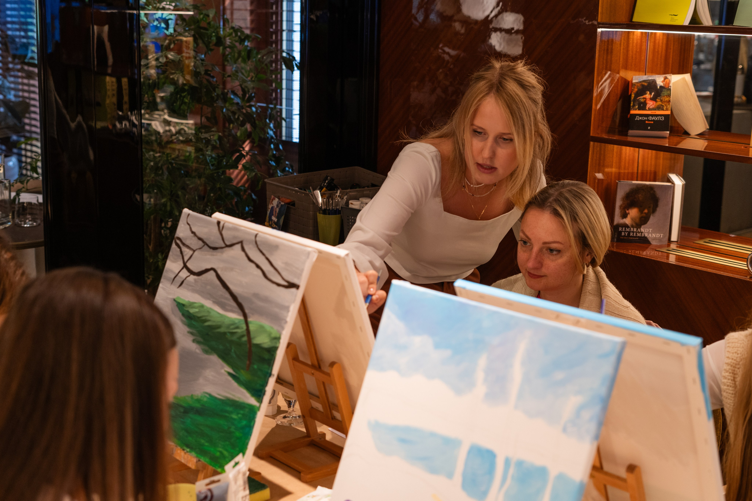 Корпоратив Teach Me Art 3. Портретный фотограф в Москве и Санкт-Петербурге Арина Чех