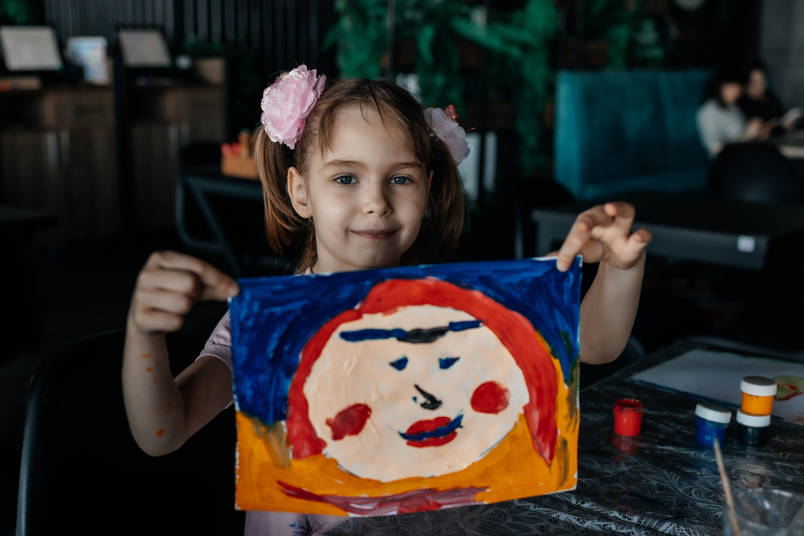 Азартное рисование. Семейный и детский фотограф в Славгороде Анастасия Винс