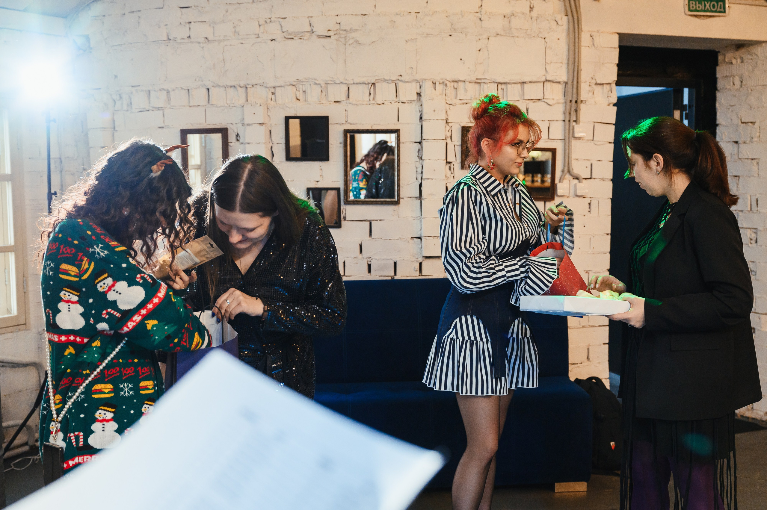 Новый год в клубе «Читалка». Свадебный и просто хороший фотограф в Челябинске