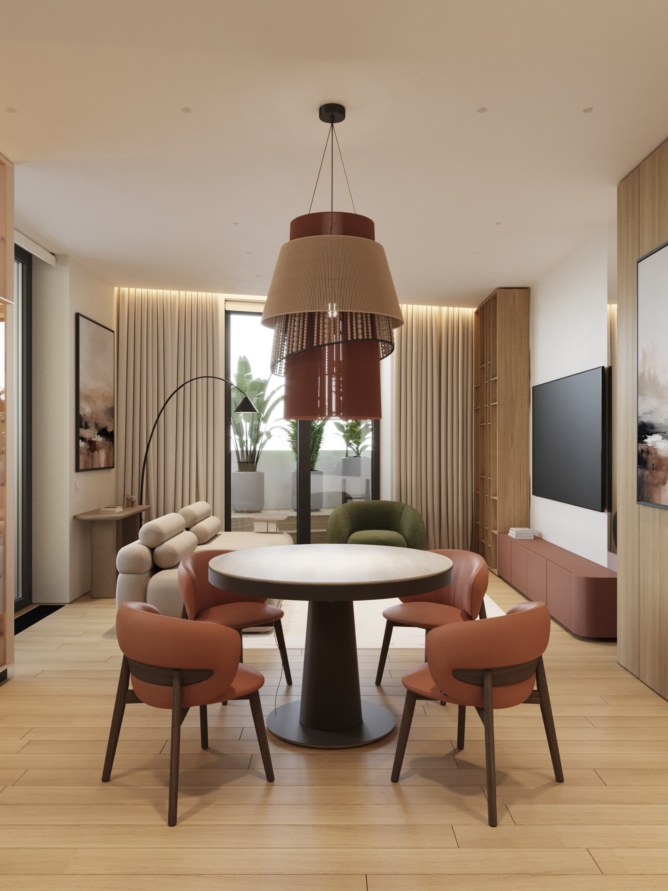 Квартира в ЖК Foriver. Архитектурные интерьеры