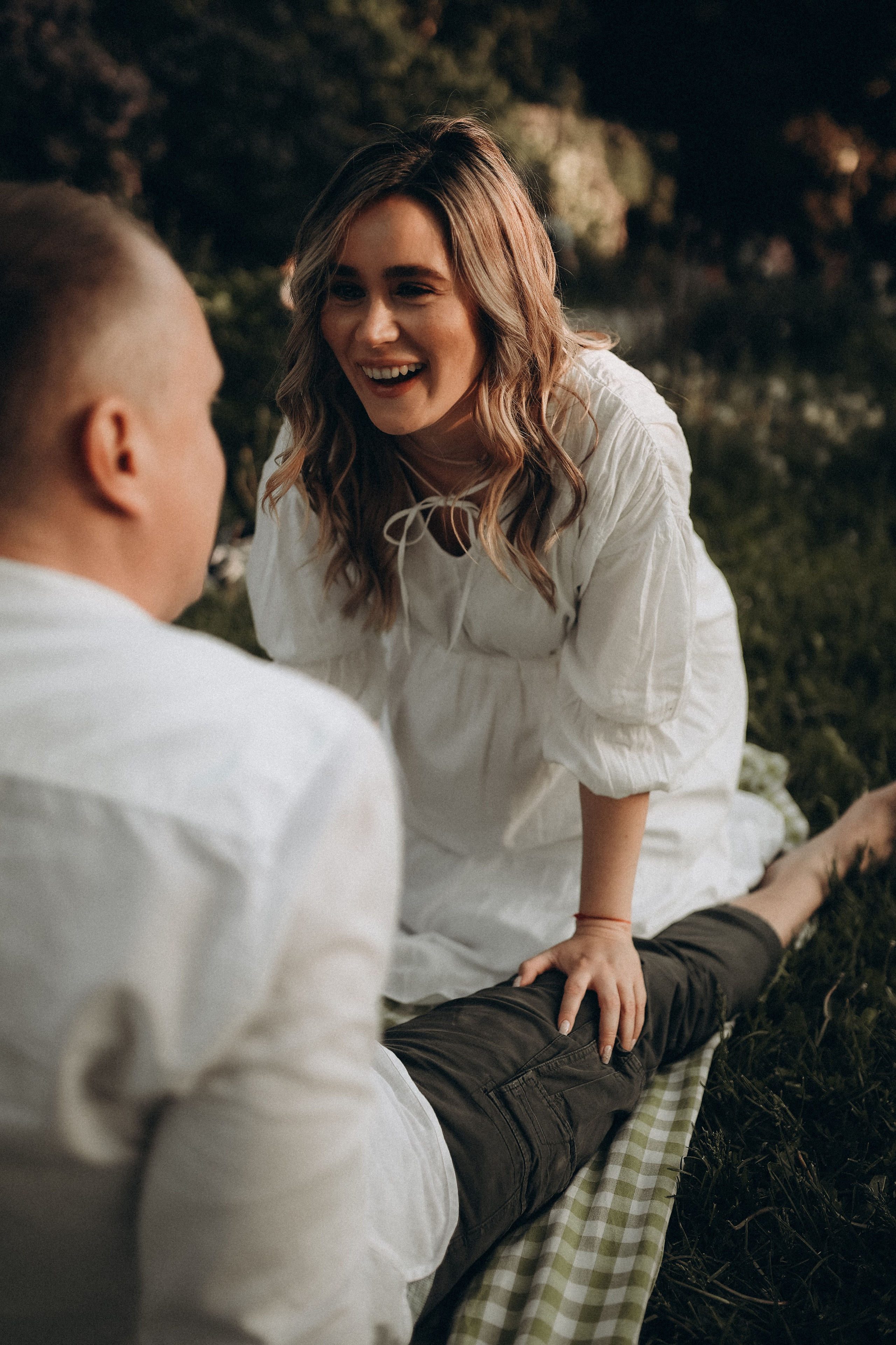 Прогулочная семейная съёмка Георгия и Ильмиры. Семейный фотограф в Москве и Люберцах Юлия Гуськова