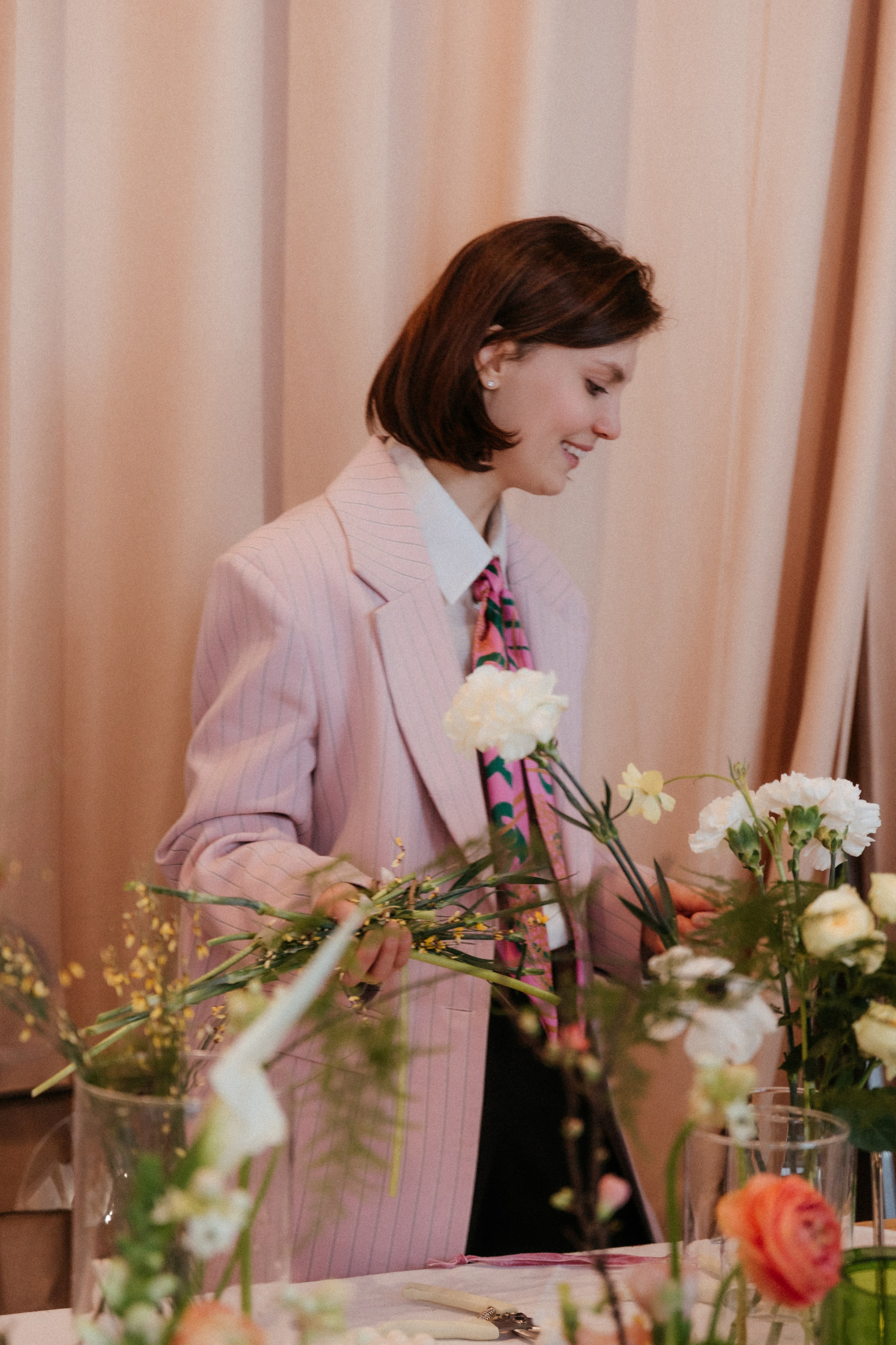 Мастер Класс по созданию Экибаны. Фотограф Муратова Алена