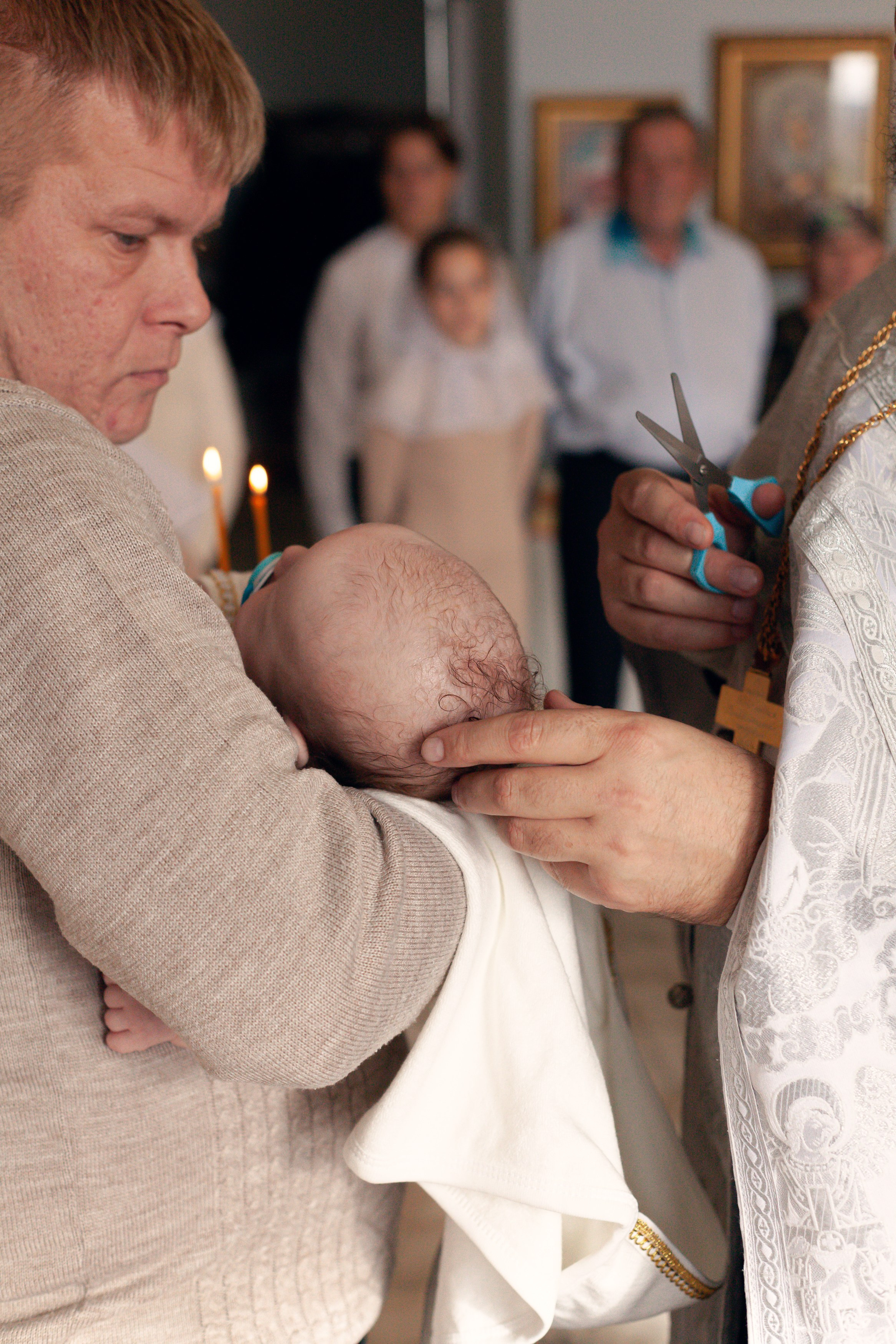 Таинство крещения. Фотограф Саша Смирнова