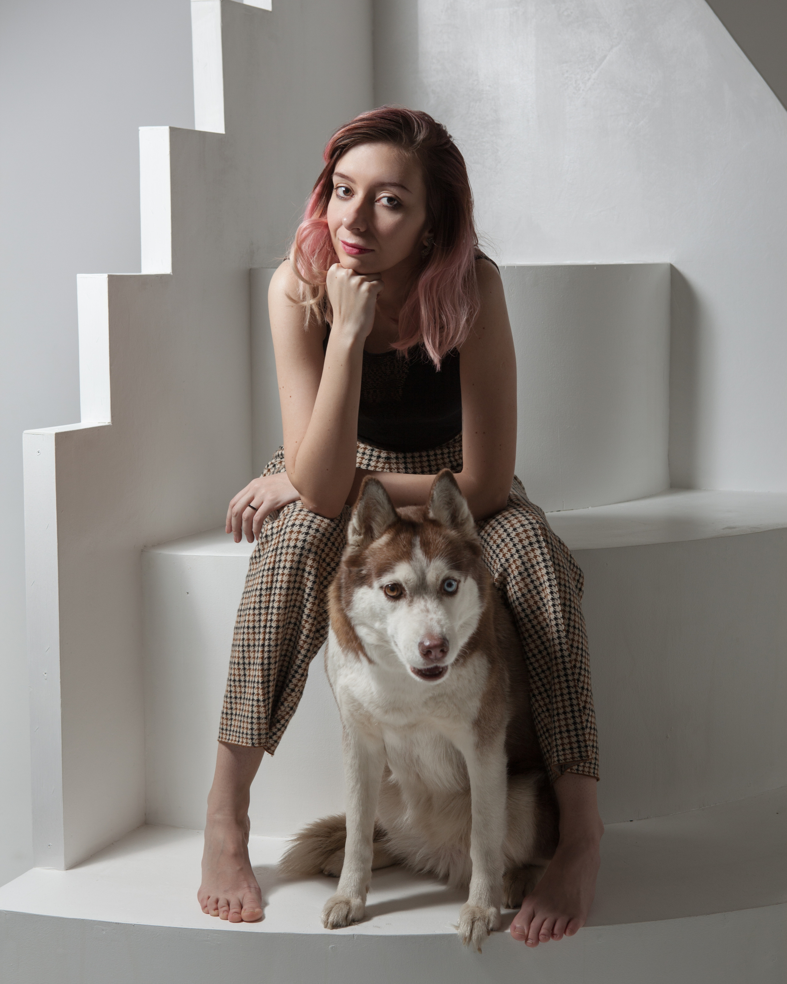 Лена и Луна. Фотограф Катя Дубовик