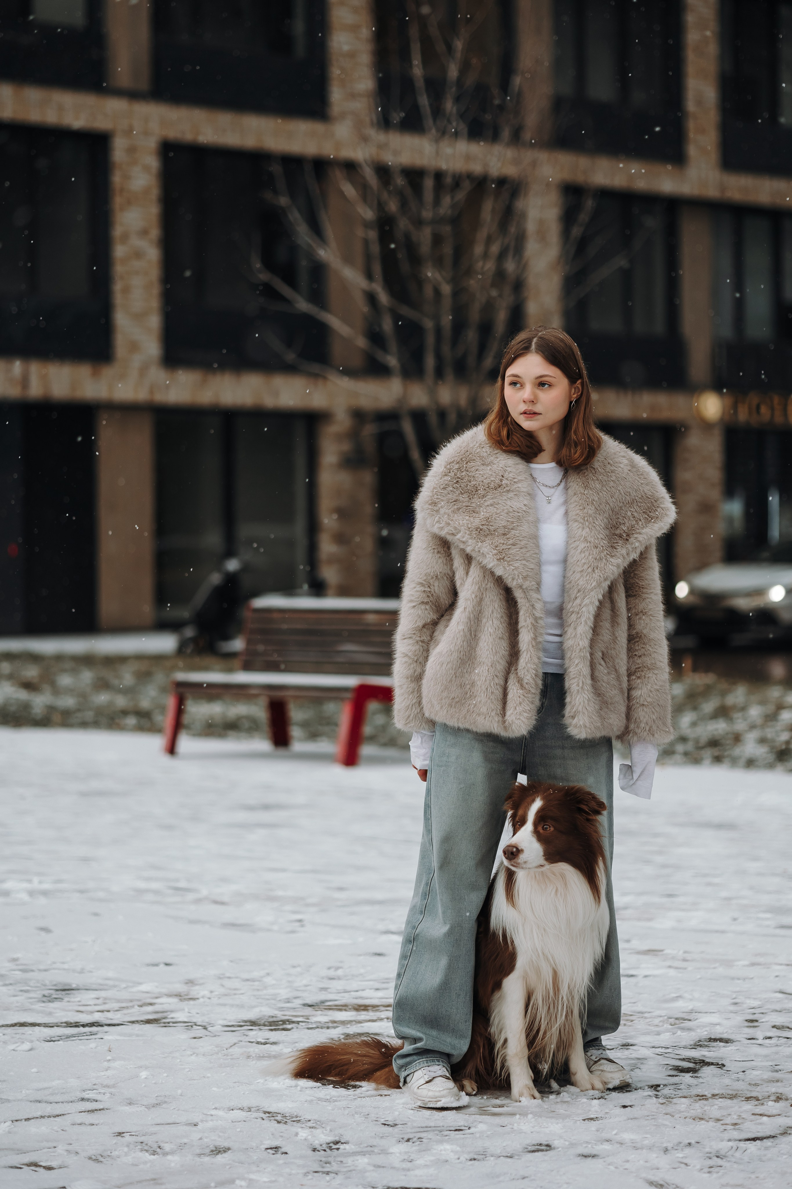 Маша и Брауни. Фотограф-анималист в Санкт-Петербурге Алина Яхонт