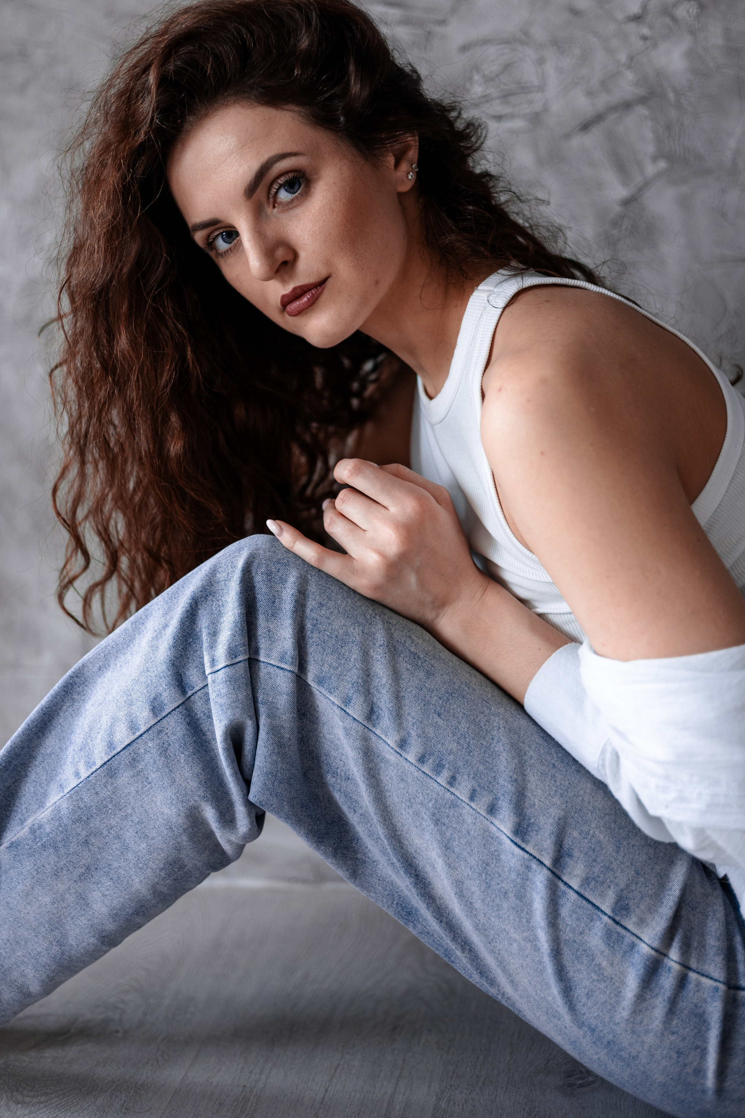 Девушки в студии. Анжелика Пилипас