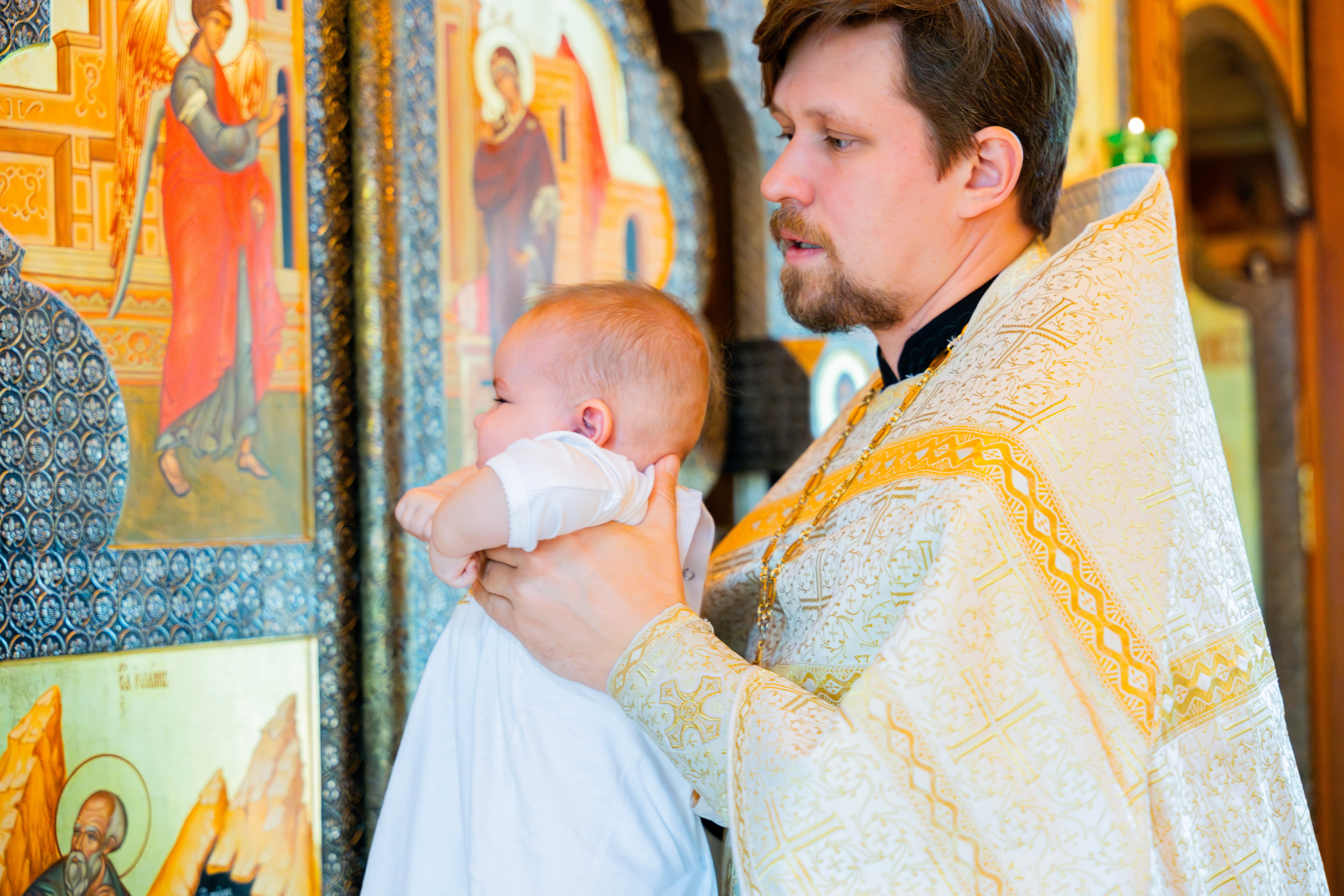 Крещение Ильи. Фотограф Юлия Попова