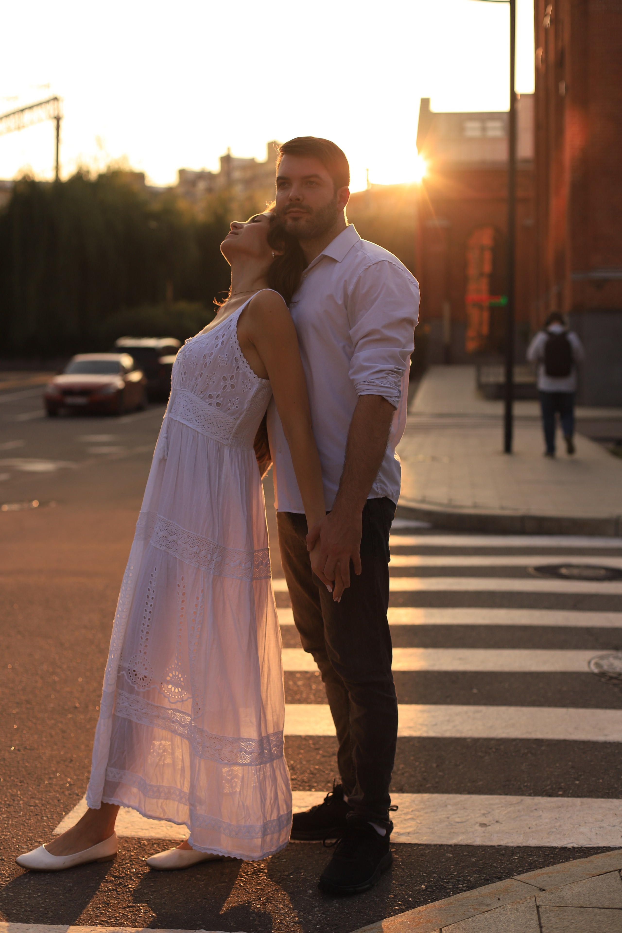 Фотопрогулка на закате. Фотограф в Москве Елена Дроботя