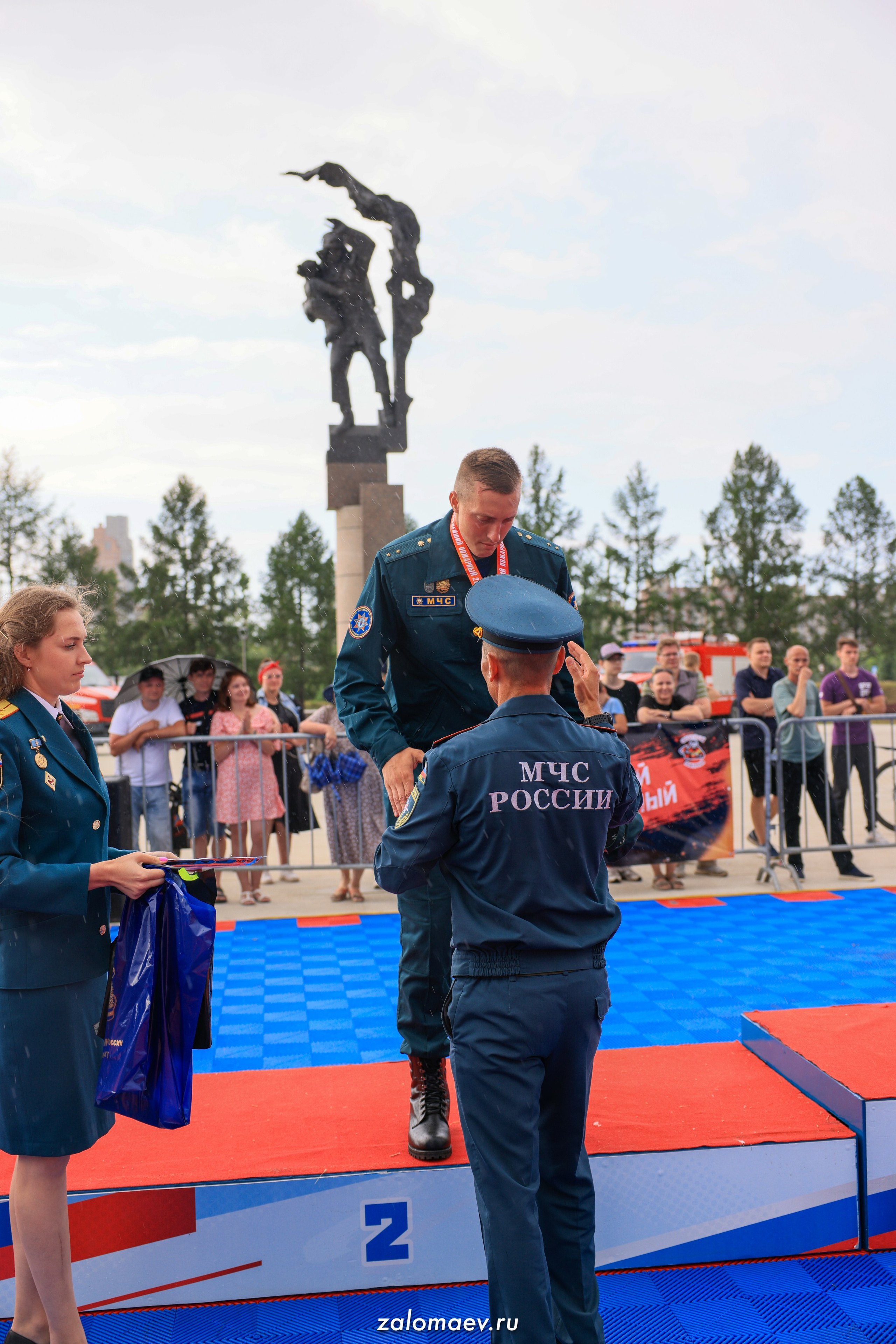 Сильнейший пожарный. Фотограф Александр Заломаев