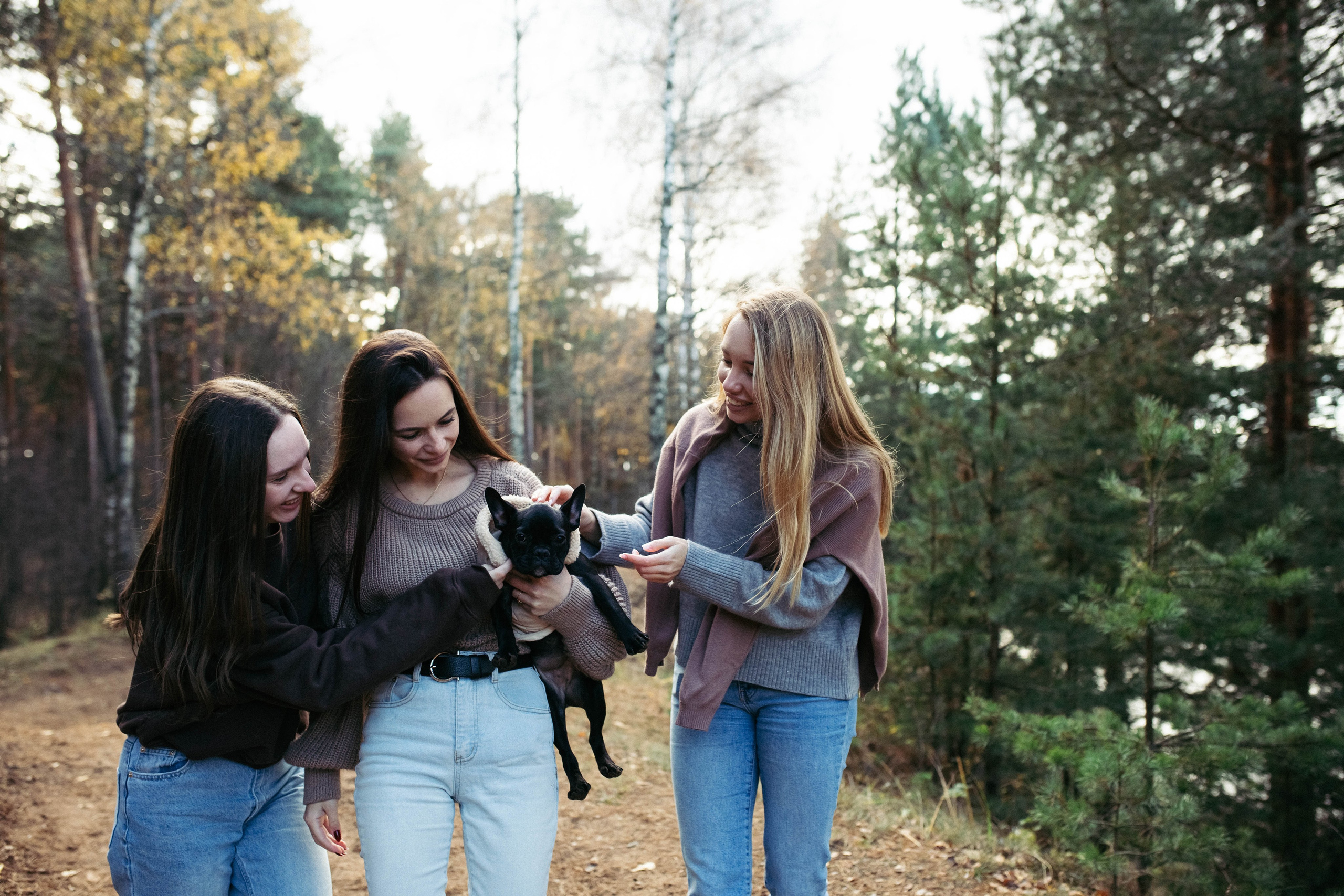 Подружки Алена Лера и Аня. Семейный и женский фотограф в Москве/Твери. Меня зовут Яна Гош
