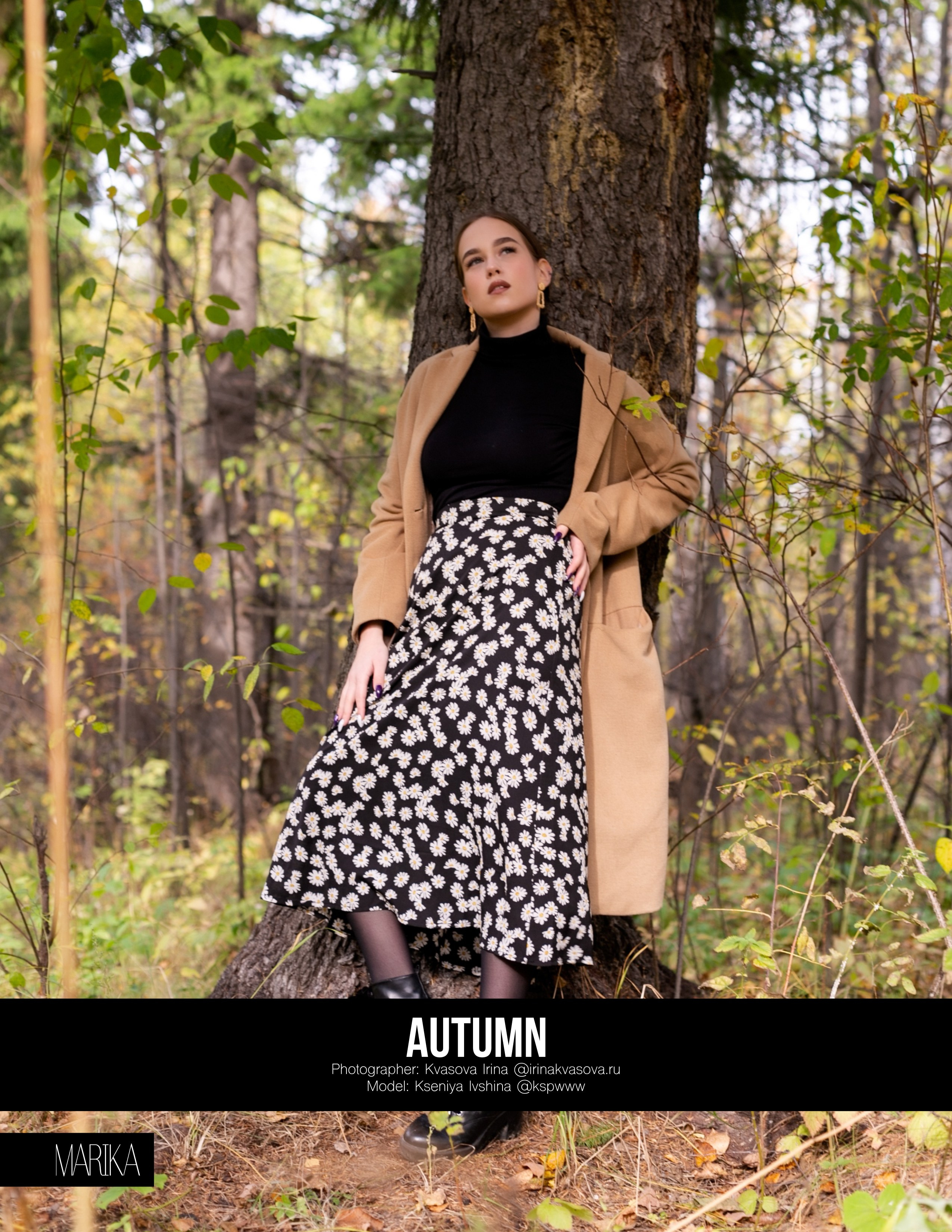 Ксения в журнале MARIKA (США, Нью-Йорк). Ирина Квасова | Фотограф в стиле VOGUE | Тюмень