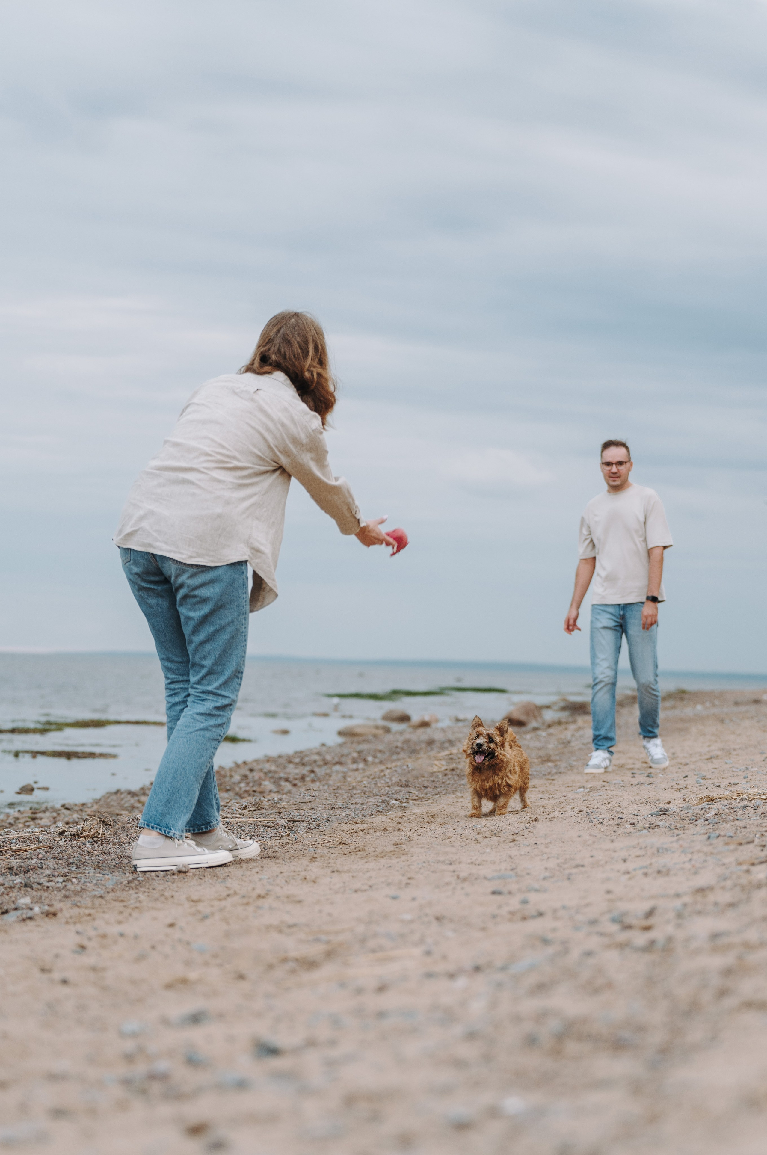 Семейная фотосессия с собакой Спб. Фотограф анималист в Спб недорого Олеся Майорова