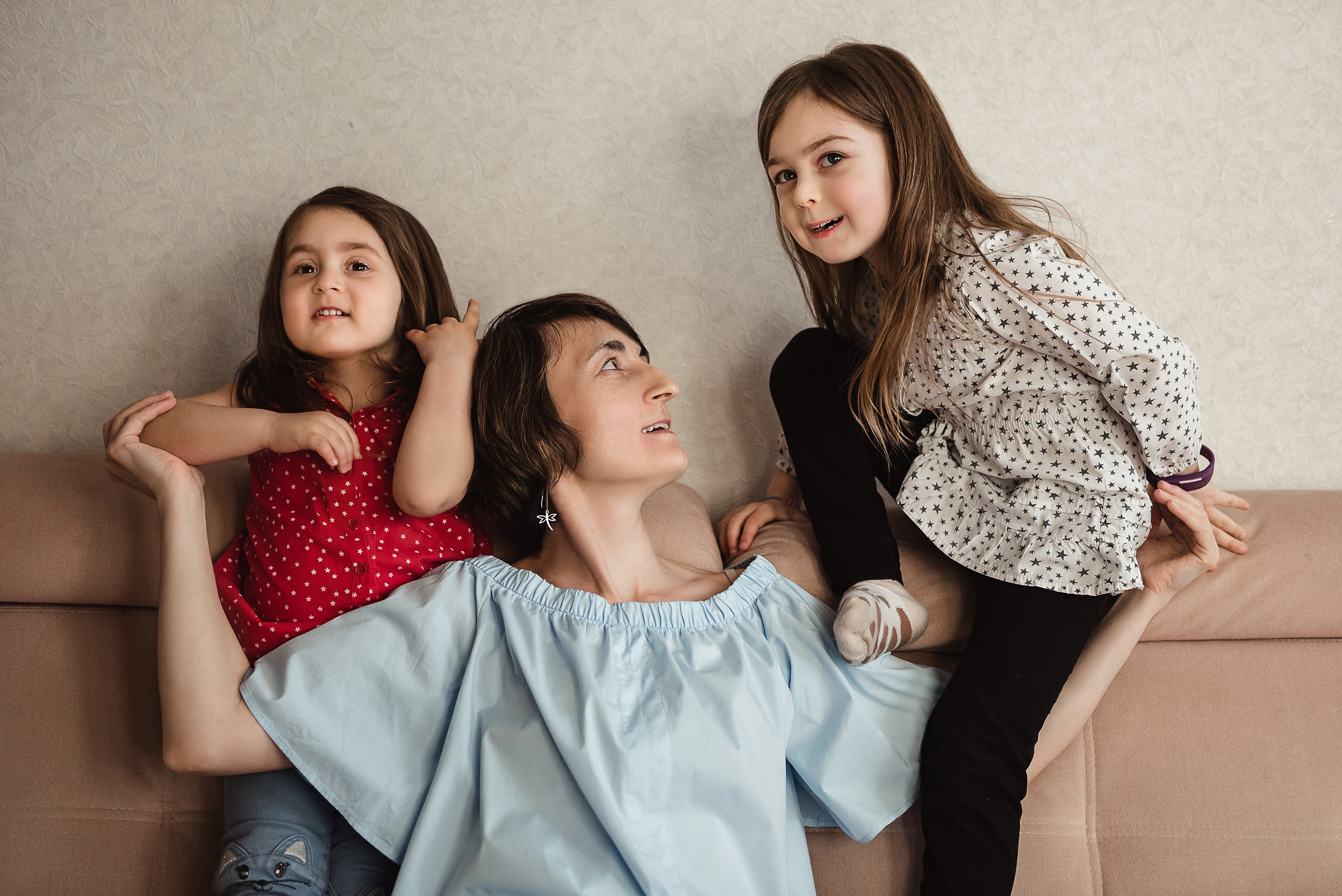 Мамины девочки. Семейный Фотограф в Москве Ирина Хохлова