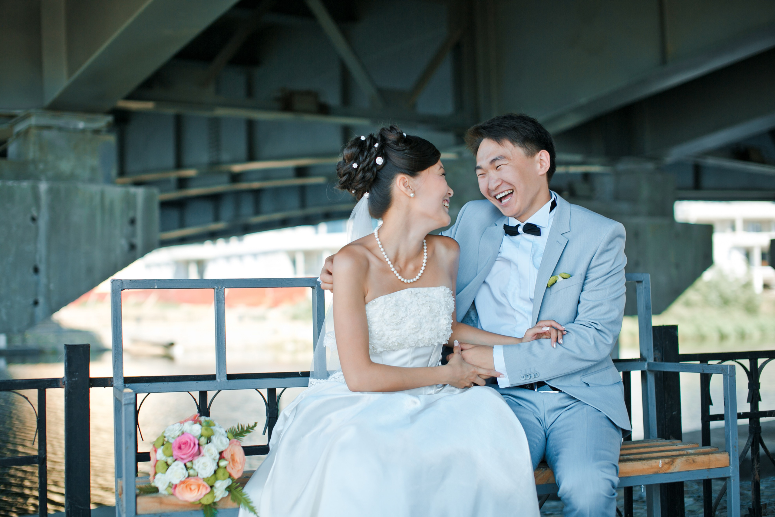 Летнее свадебное фото. Фотограф Надежда Куин, Якутск