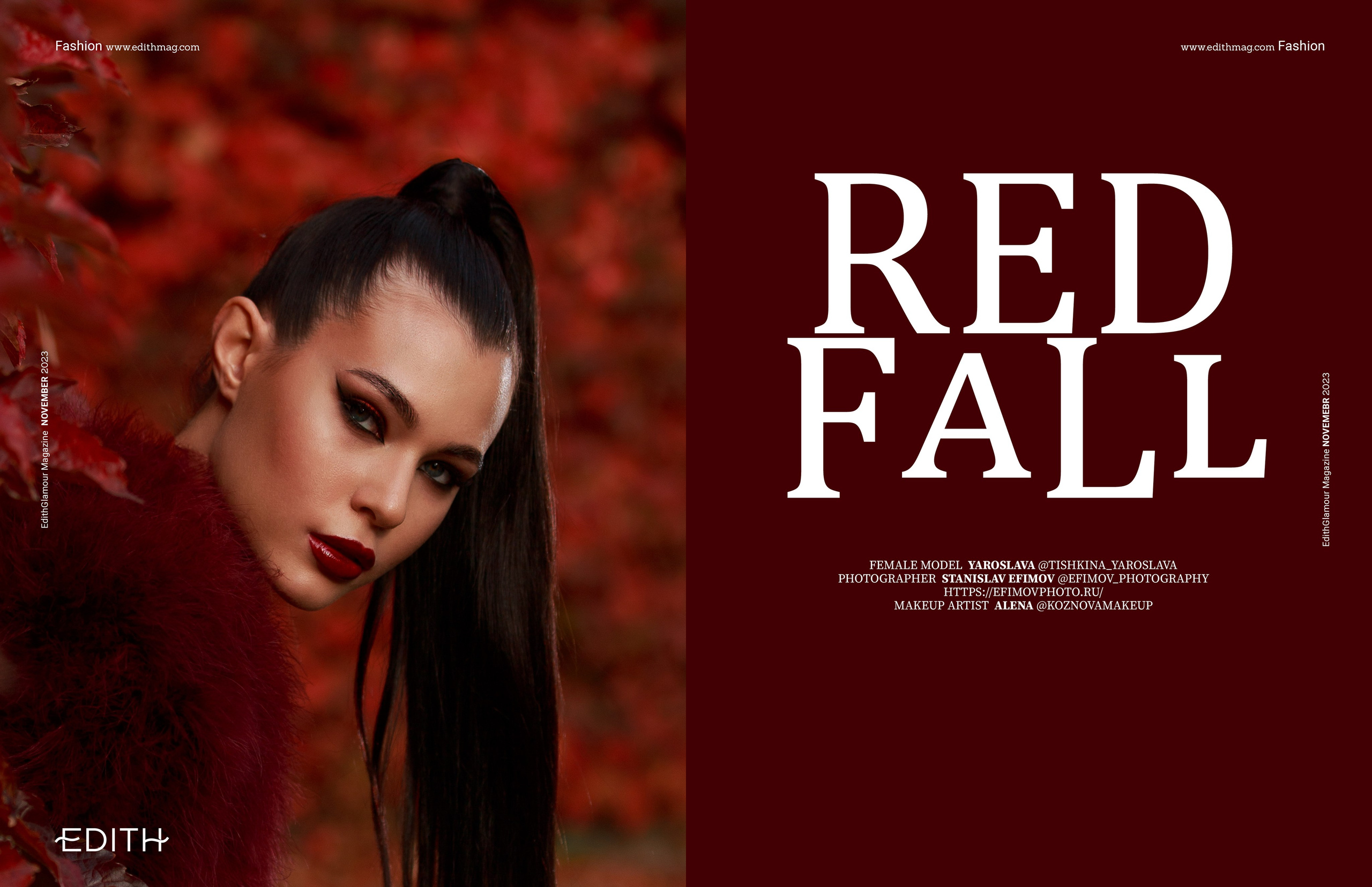 Публикации в модных журналах фотографа Ефимова Станислава. Профессиональный фотограф во Владивостоке
