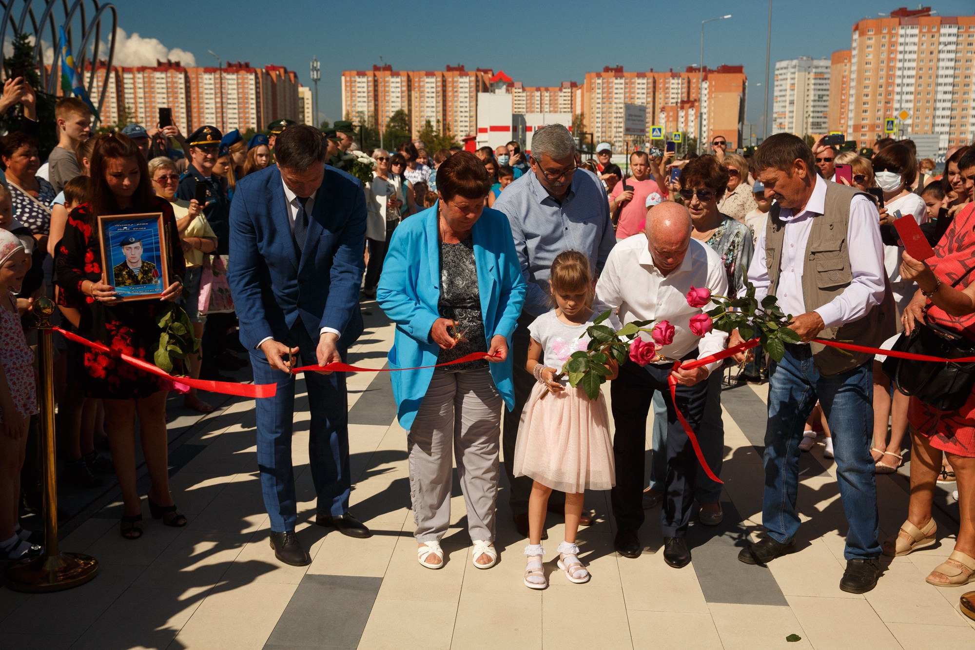 ОТКРЫТИЕ ПАМЯТНИКА. Рабочая сторона — бизнес портрет и репортаж в Санкт-Петербурге