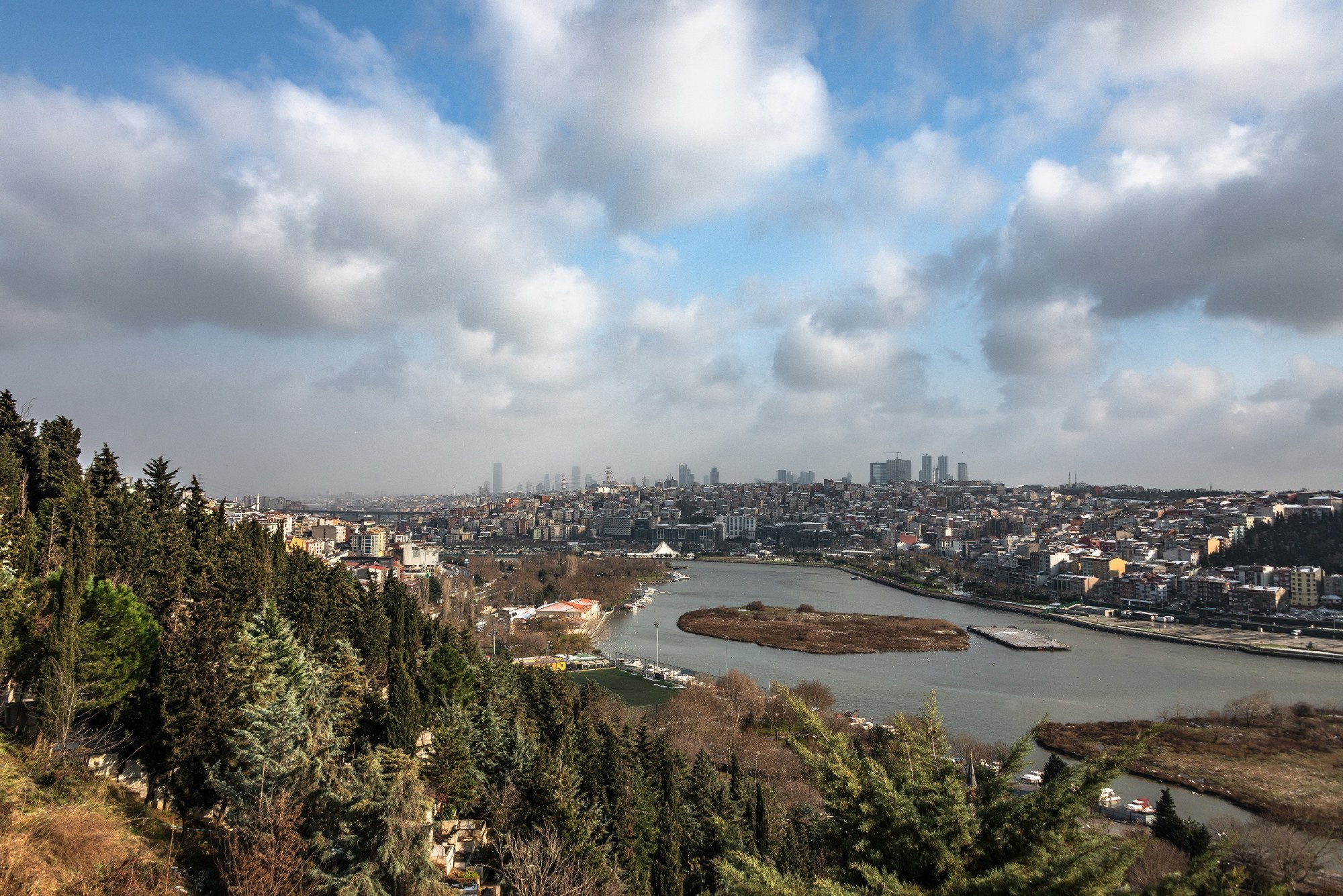 Снег в Стамбуле. Фотограф Лара Кучина