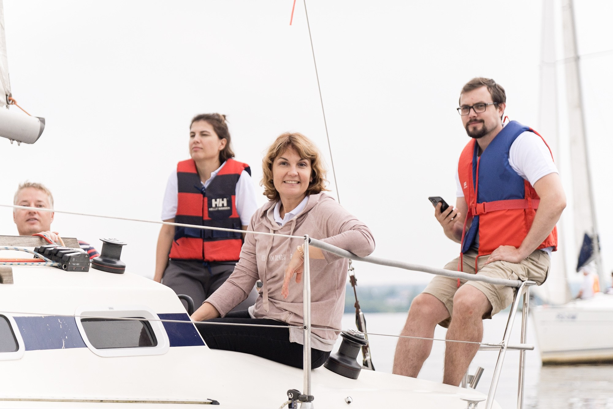 Корпоративная парусная регата Evraz. Репортажный фотограф Денис Тихомиров. Москва