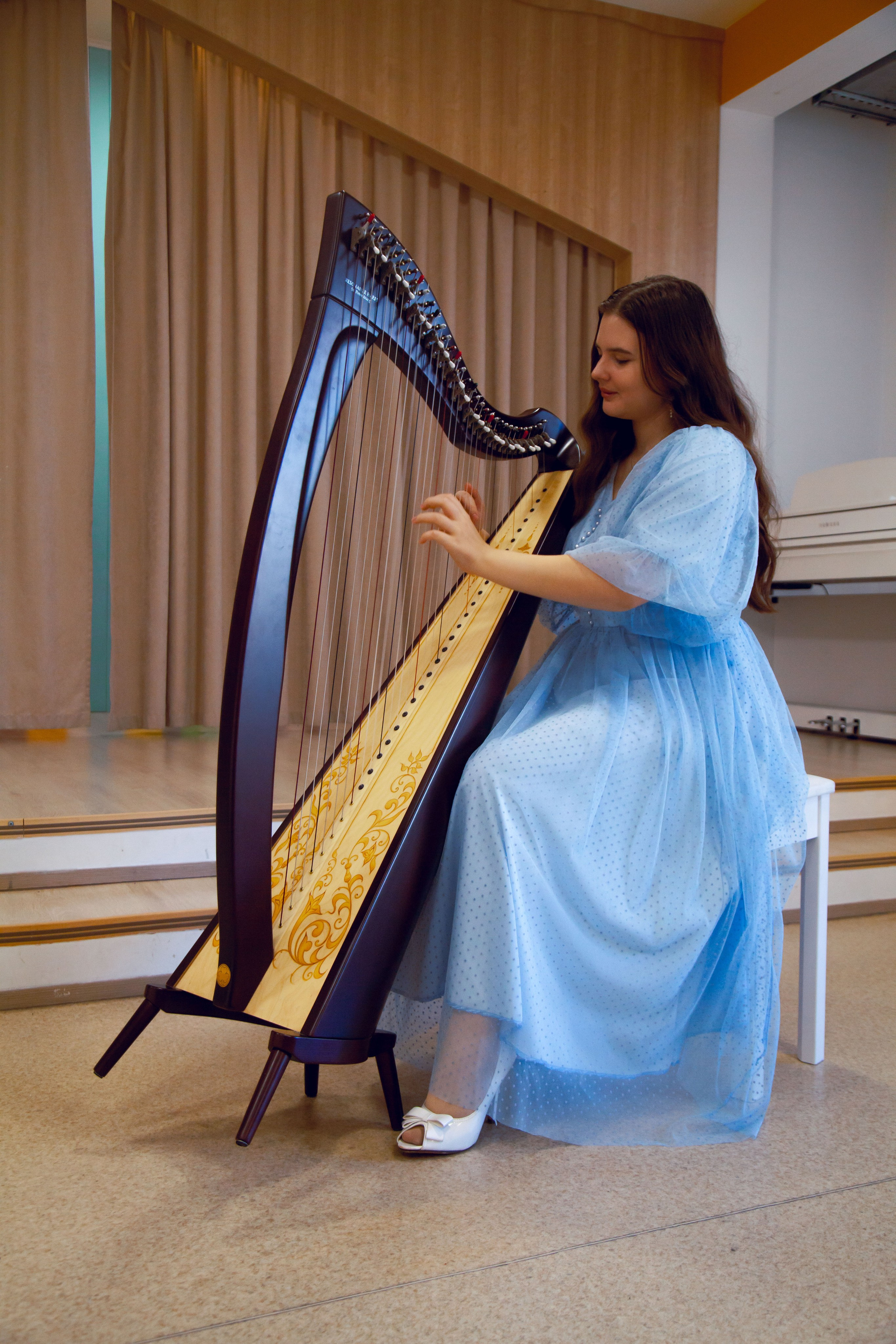 Музыкальный концерт с арфой. 04.11.23. Профессиональное фото в Казани: от идеи до результата. Фотограф Яна Мур