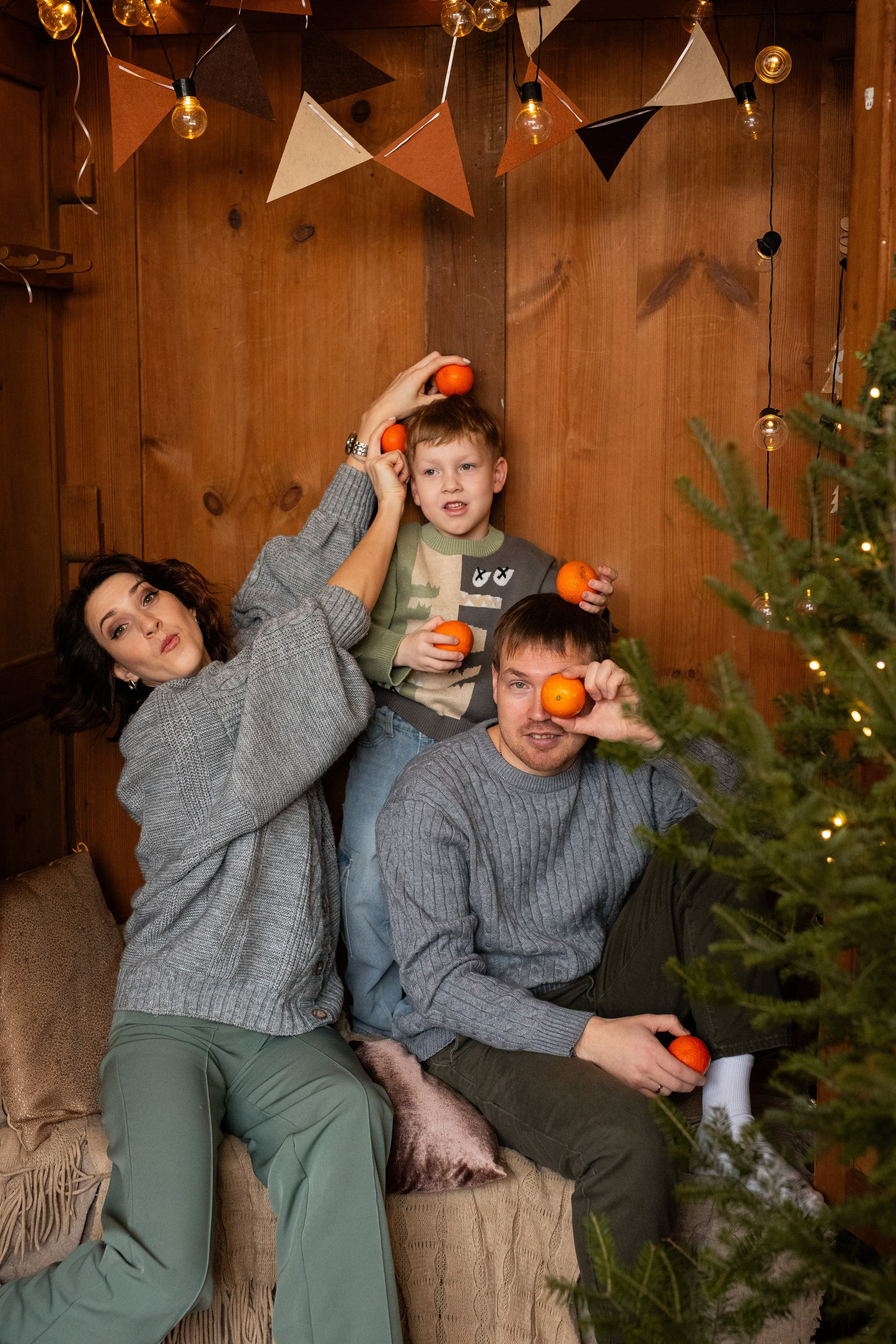 Новогодняя Семейная. Фотограф Анастасия Петрова