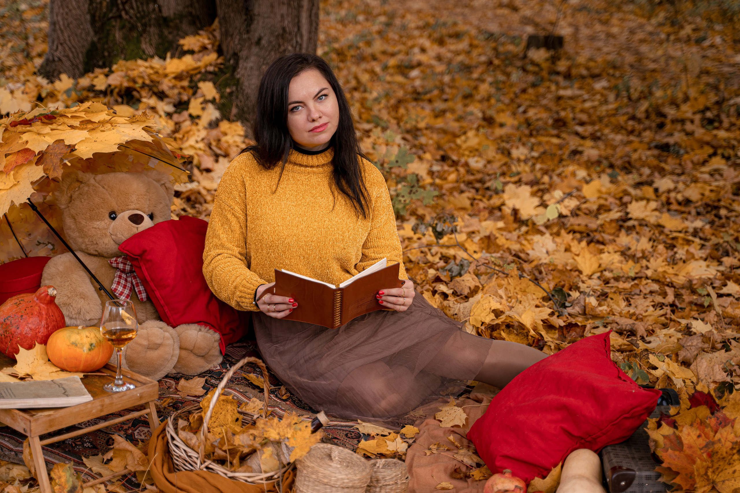 Осенний девичник. Портретный фотограф в Москве Юлия Красовская