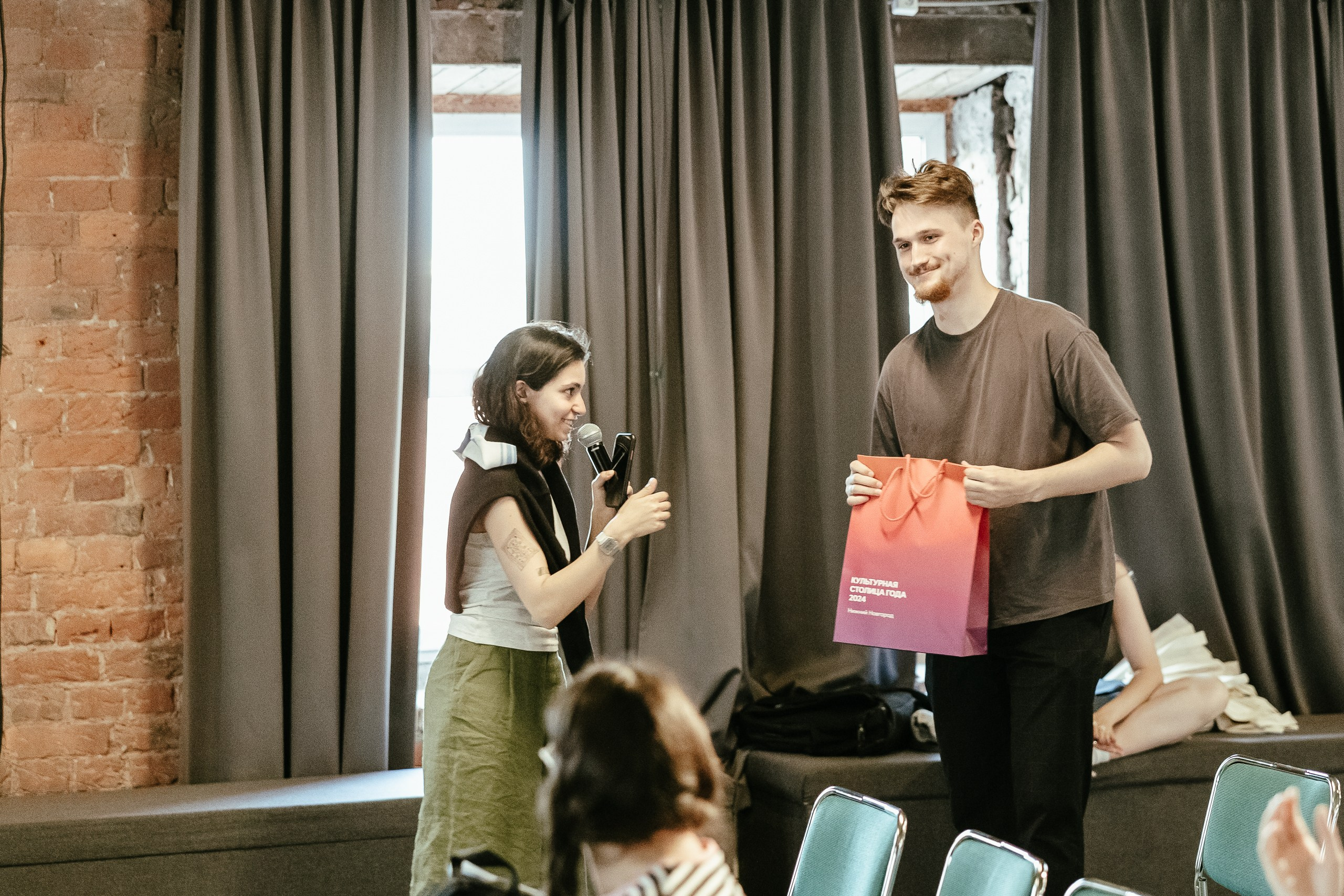 Репортажная съемка лектория «Синтез искусства и среды. Нижний Новгород». Фотограф в Санкт-Петербурге — Сергей Петров