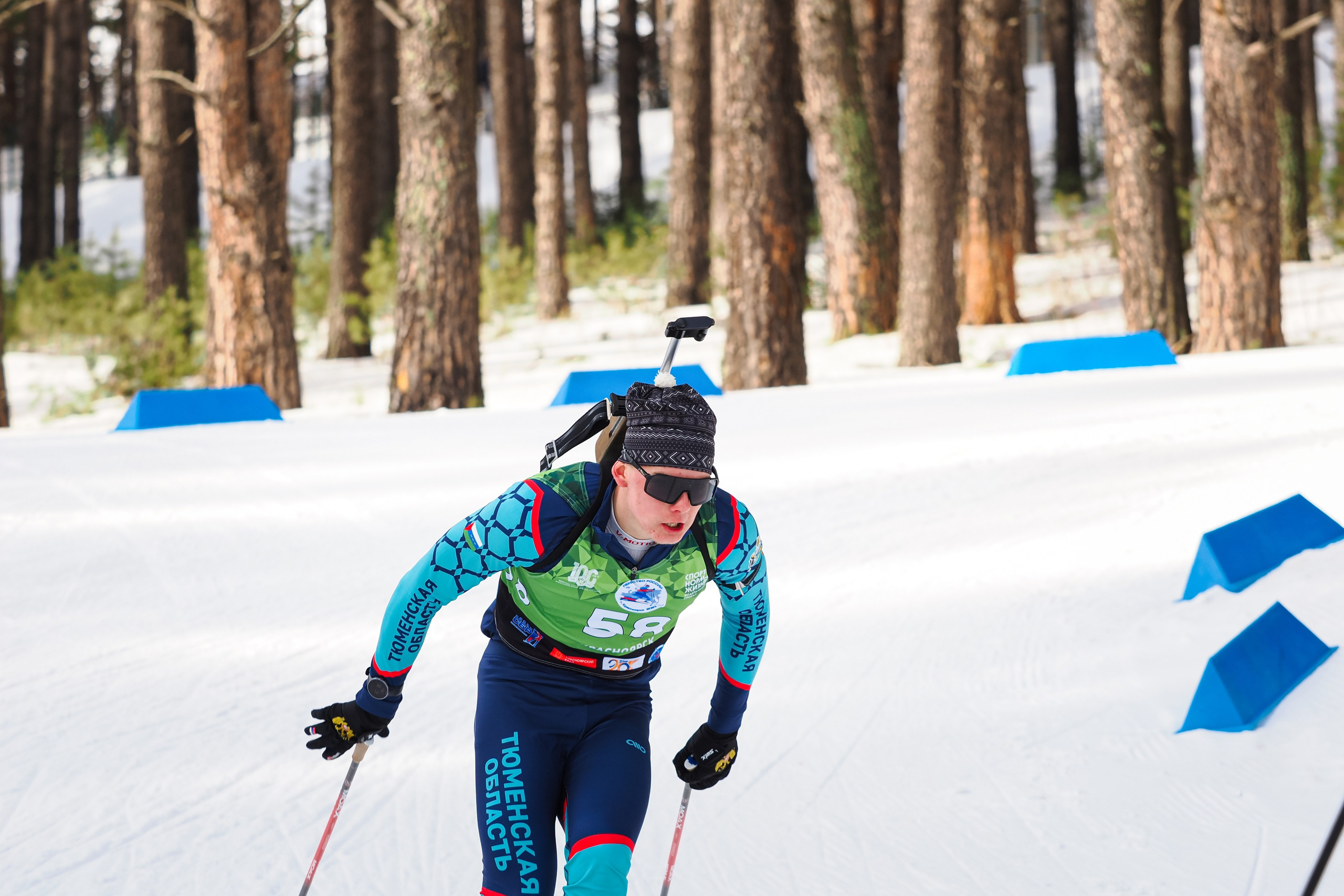 Биатлон / Первенство России. Репортажный фотограф Алексей Козьмин